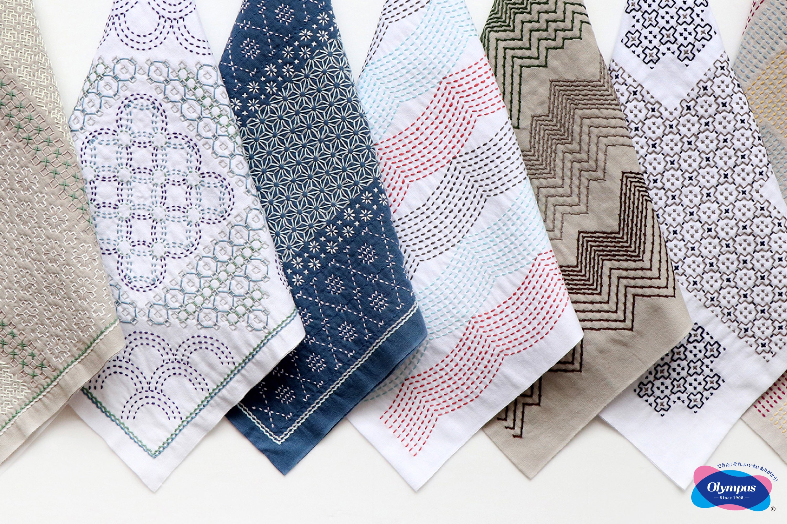 Olympus Sashiko Sampler, Great Wave