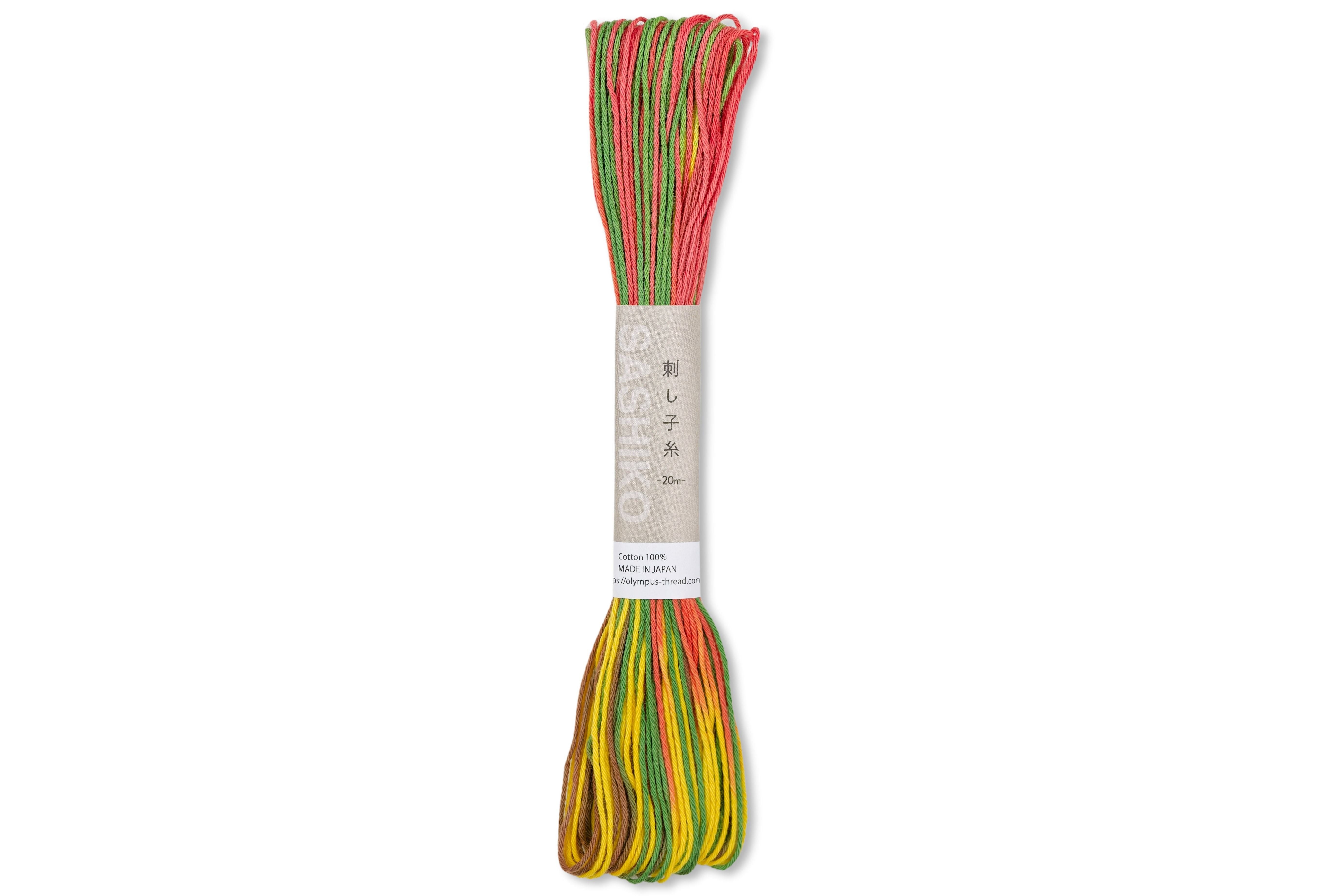 Variegated Sashiko Thread, #71 Potpourri A