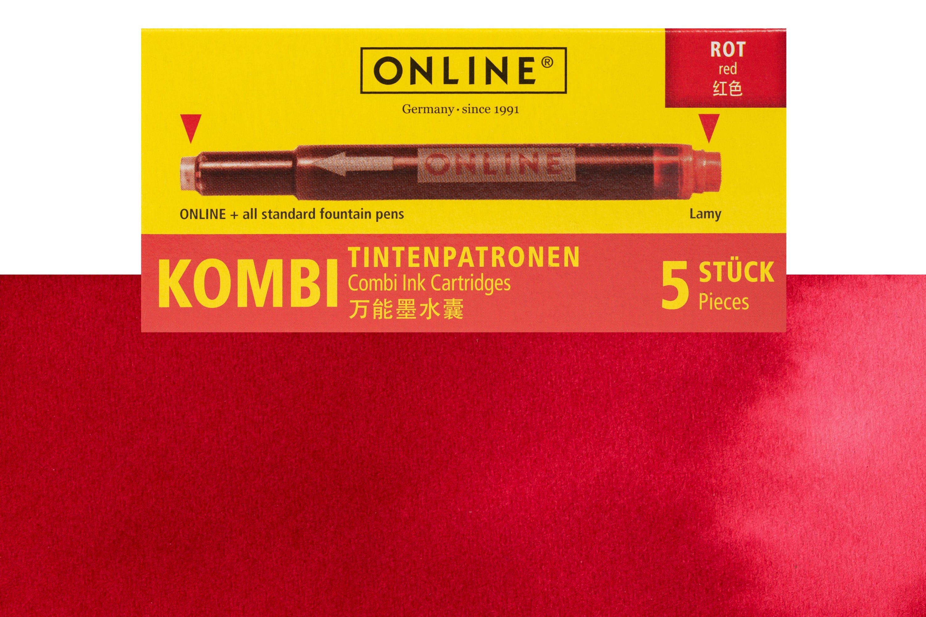 KOMBI Fountain Pen Ink Cartridges