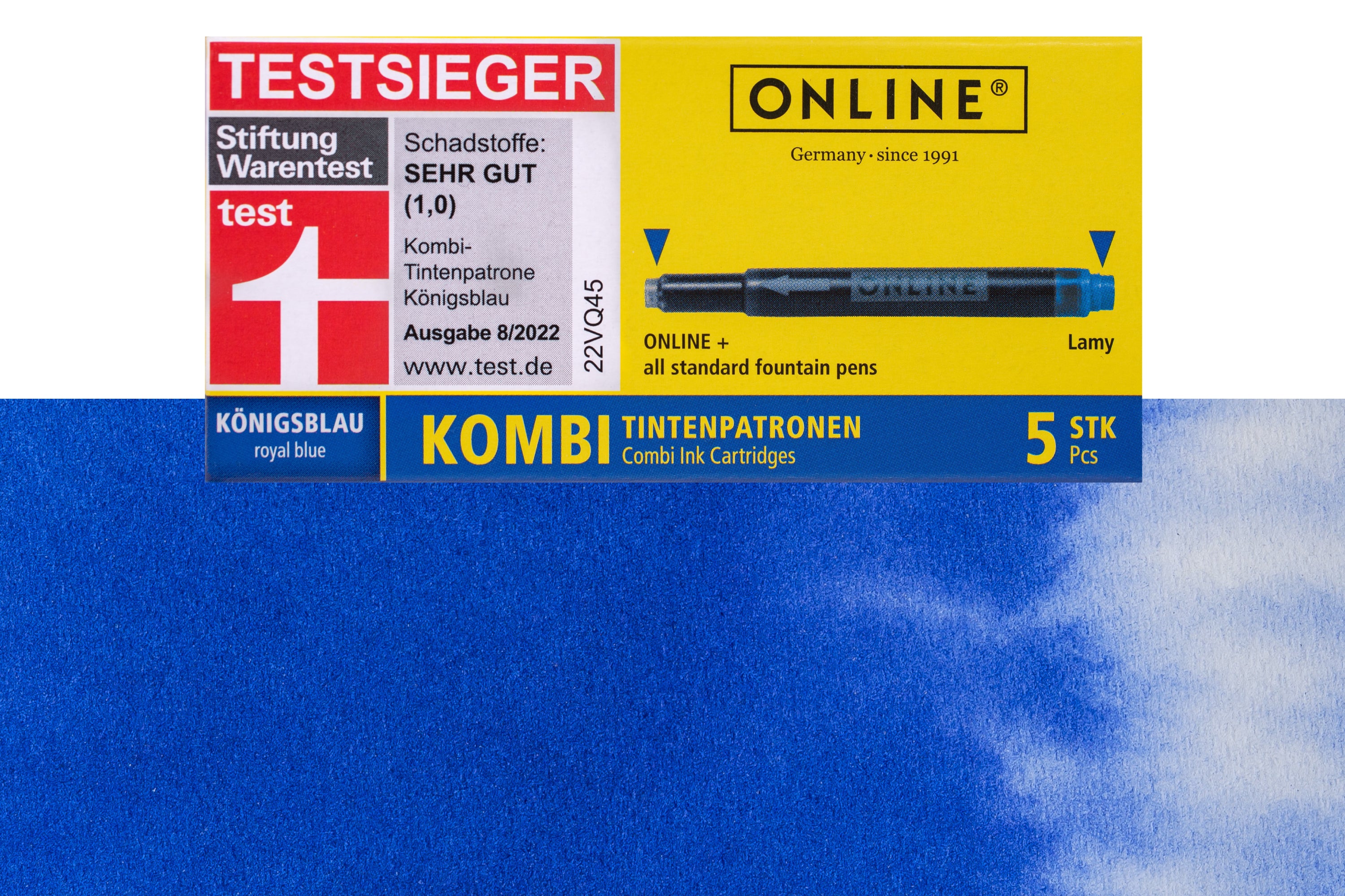 KOMBI Fountain Pen Ink Cartridges