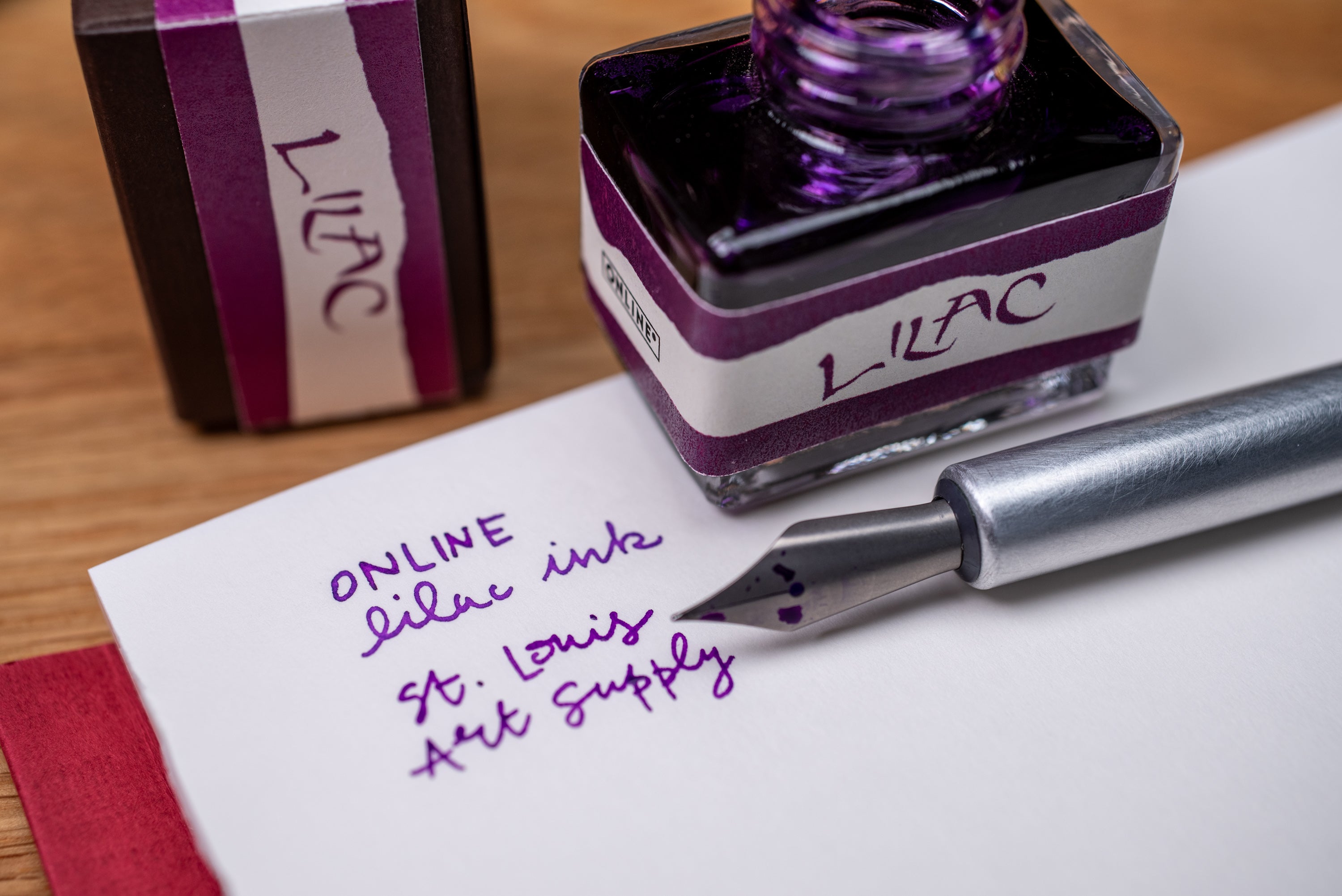 ONLINE Bottled Fountain Pen Ink, Lilac