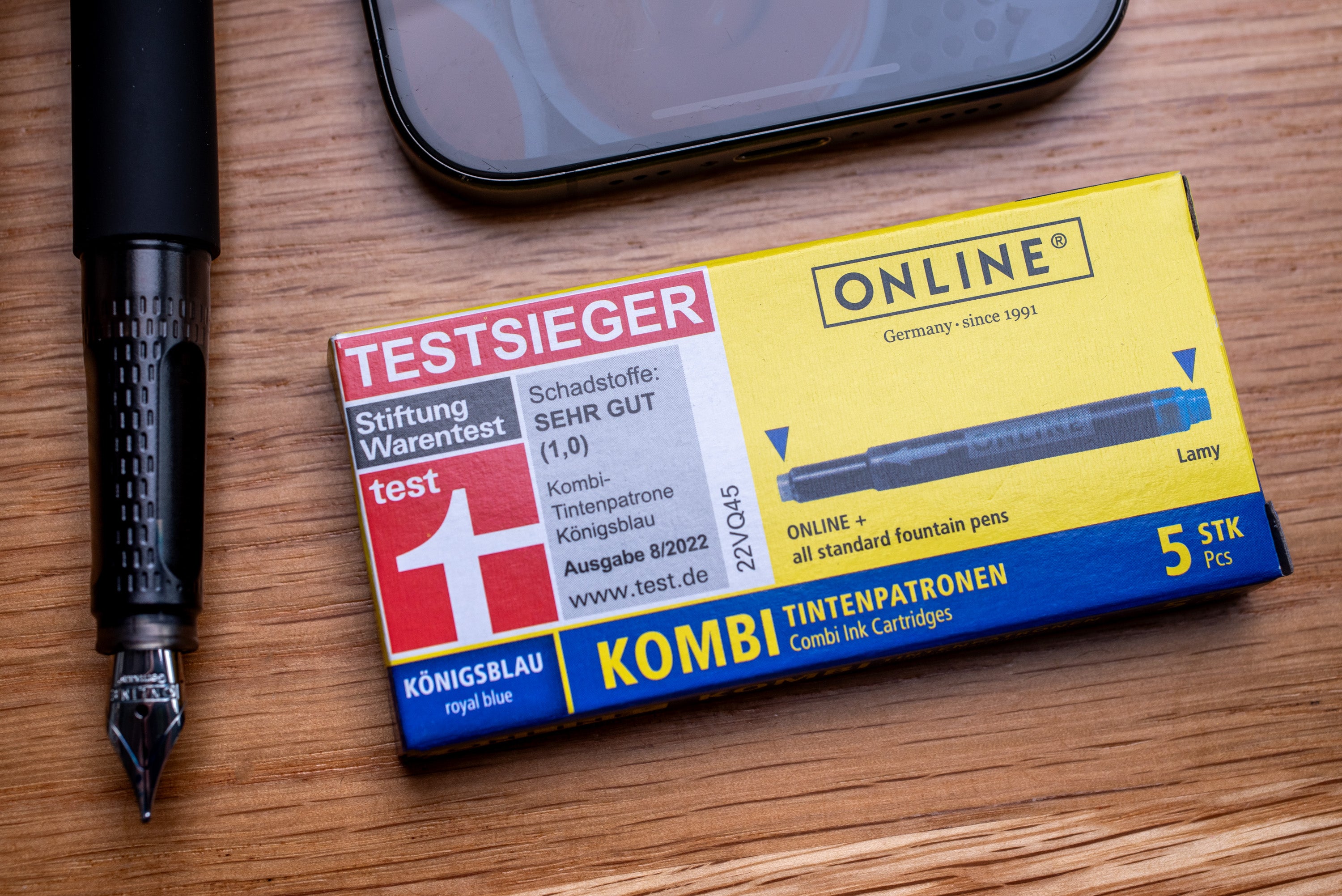 KOMBI Fountain Pen Ink Cartridges