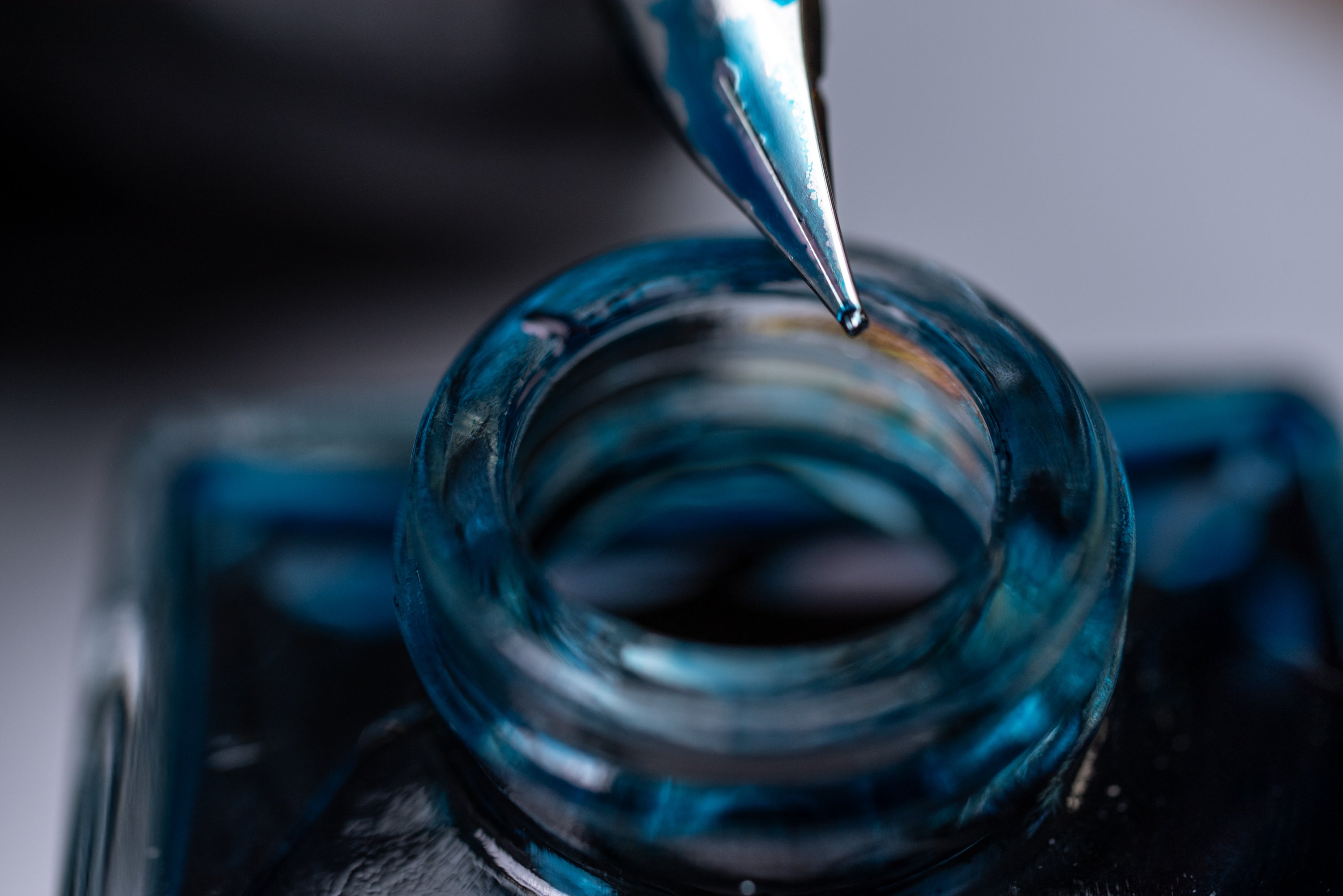 ONLINE Bottled Fountain Pen Ink, Turquoise