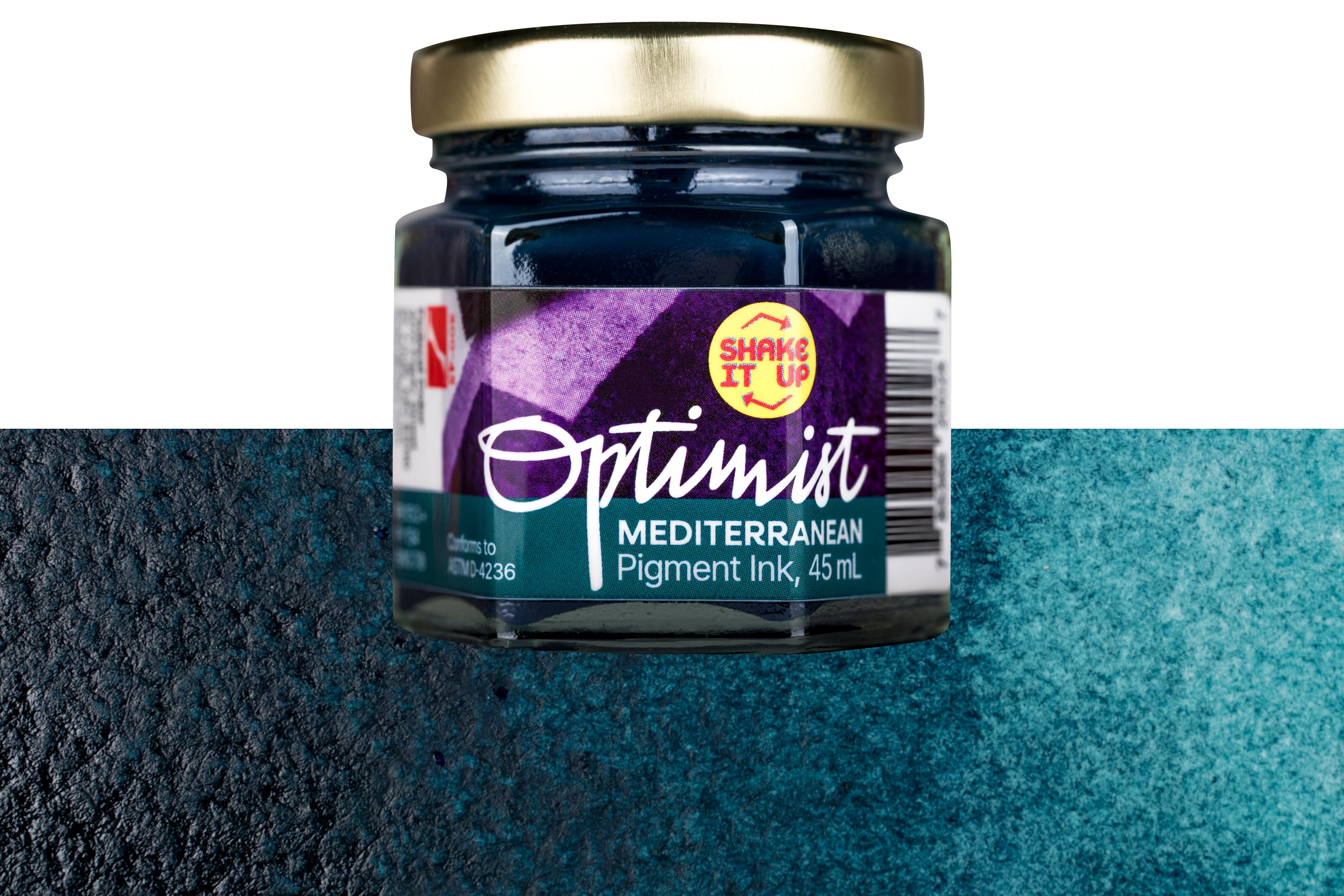Optimist Pigment Ink, #200 Mediterranean, 45 mL Inkwell