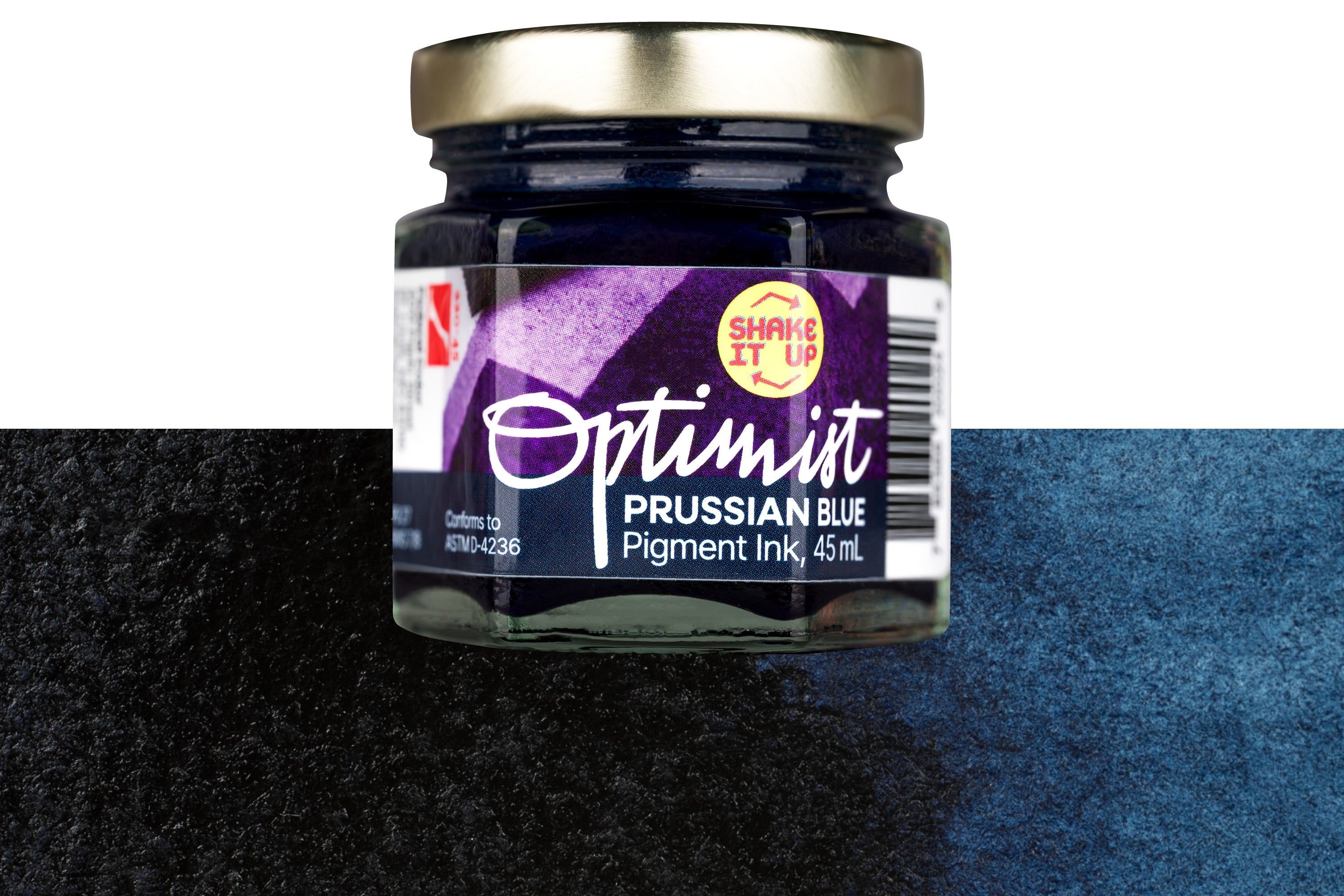 Optimist Pigment Ink, #220 Prussian Blue, 45 mL Inkwell