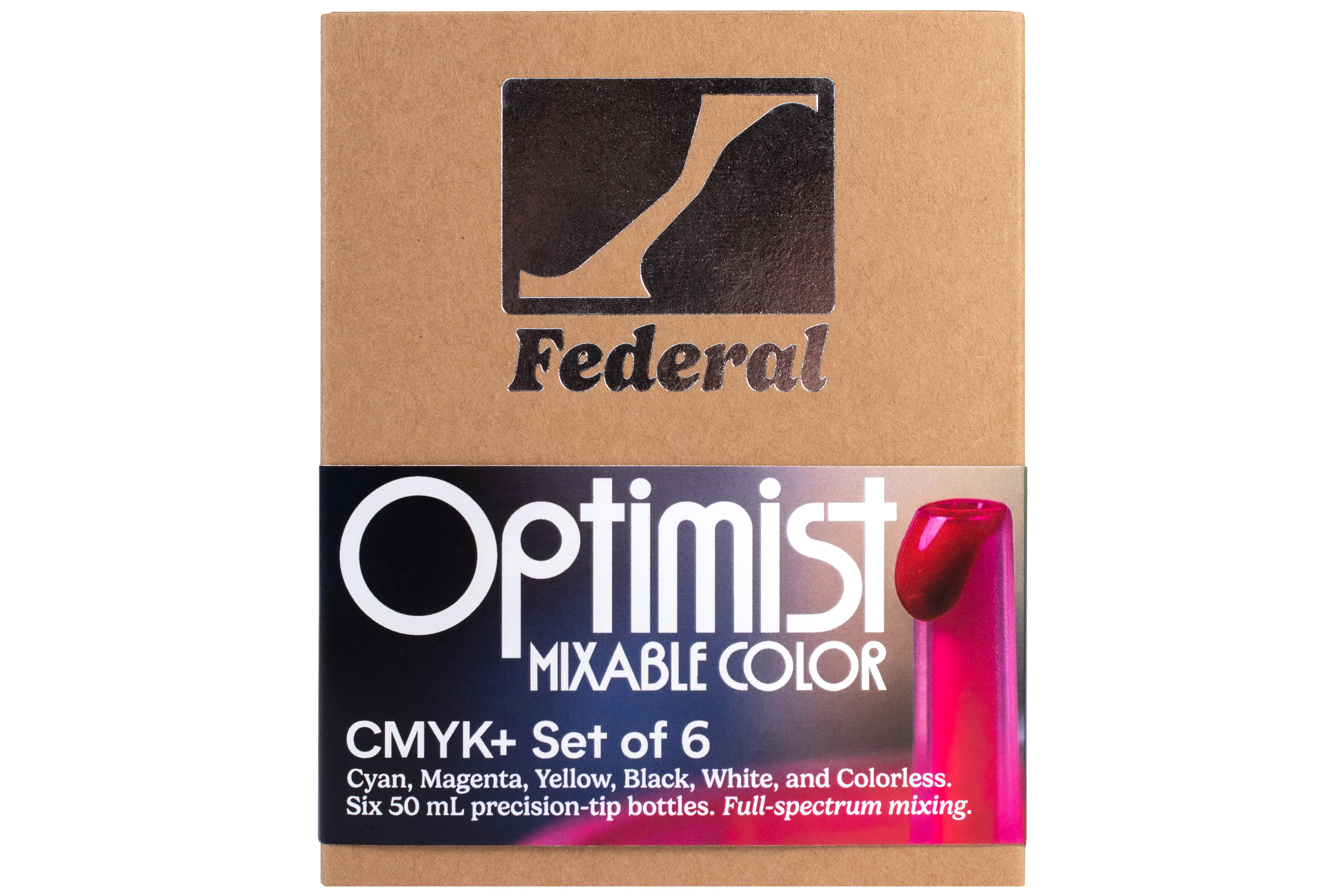 Optimist Pigment Ink, CMYK+ Set of 6