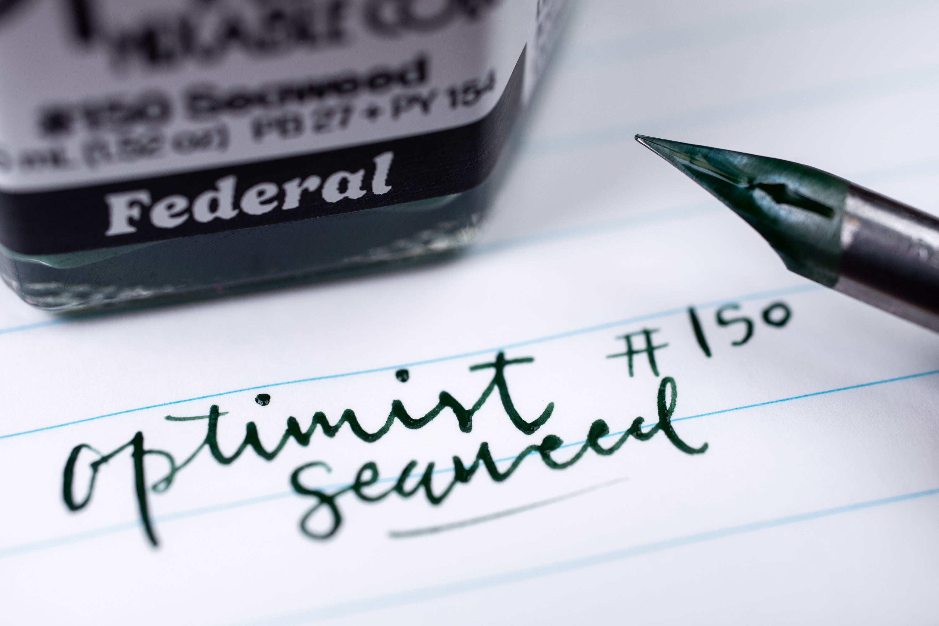 Optimist Pigment Ink, #150 Seaweed, 45 mL Inkwell