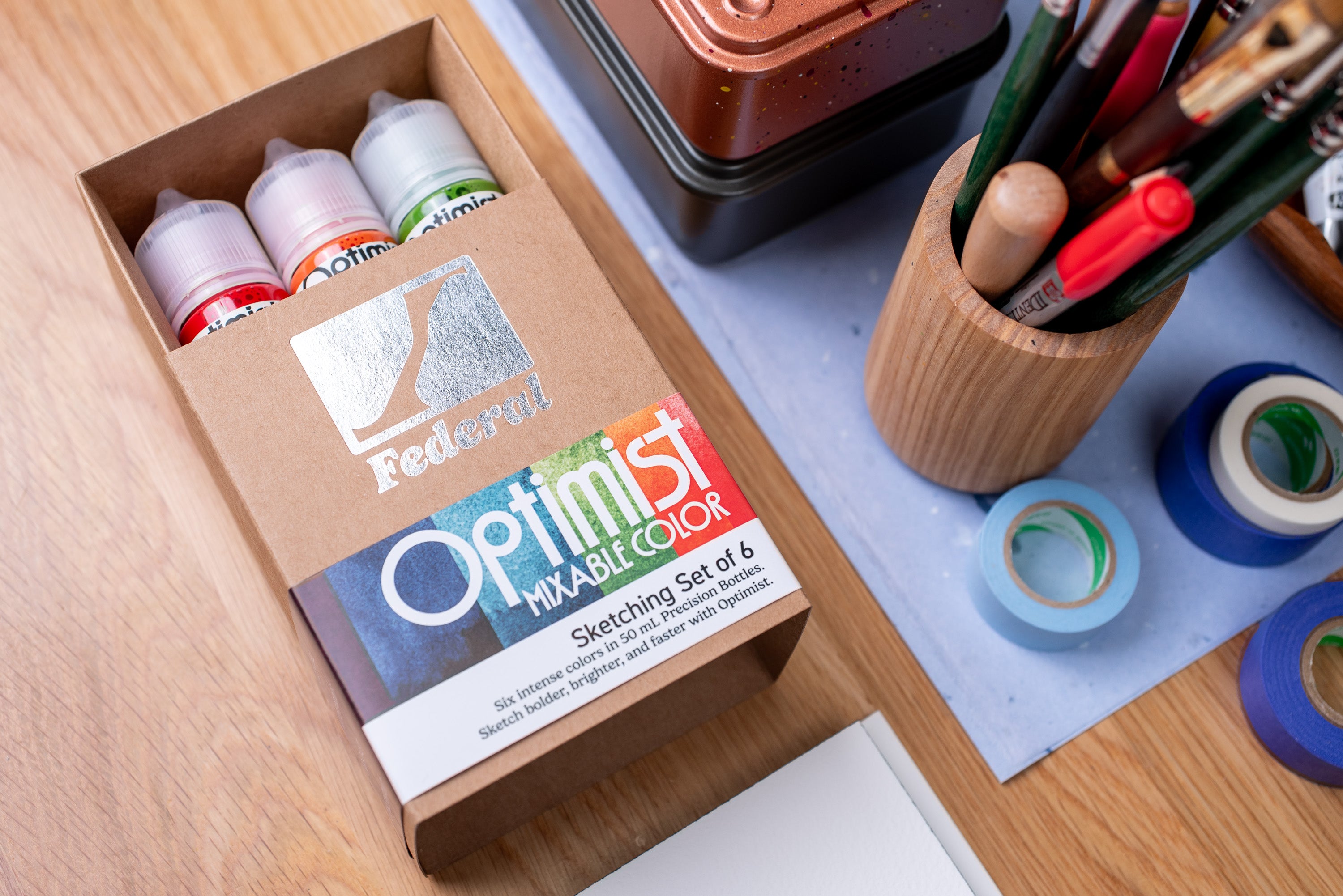 Optimist Pigment Ink, Sketching Set of 6