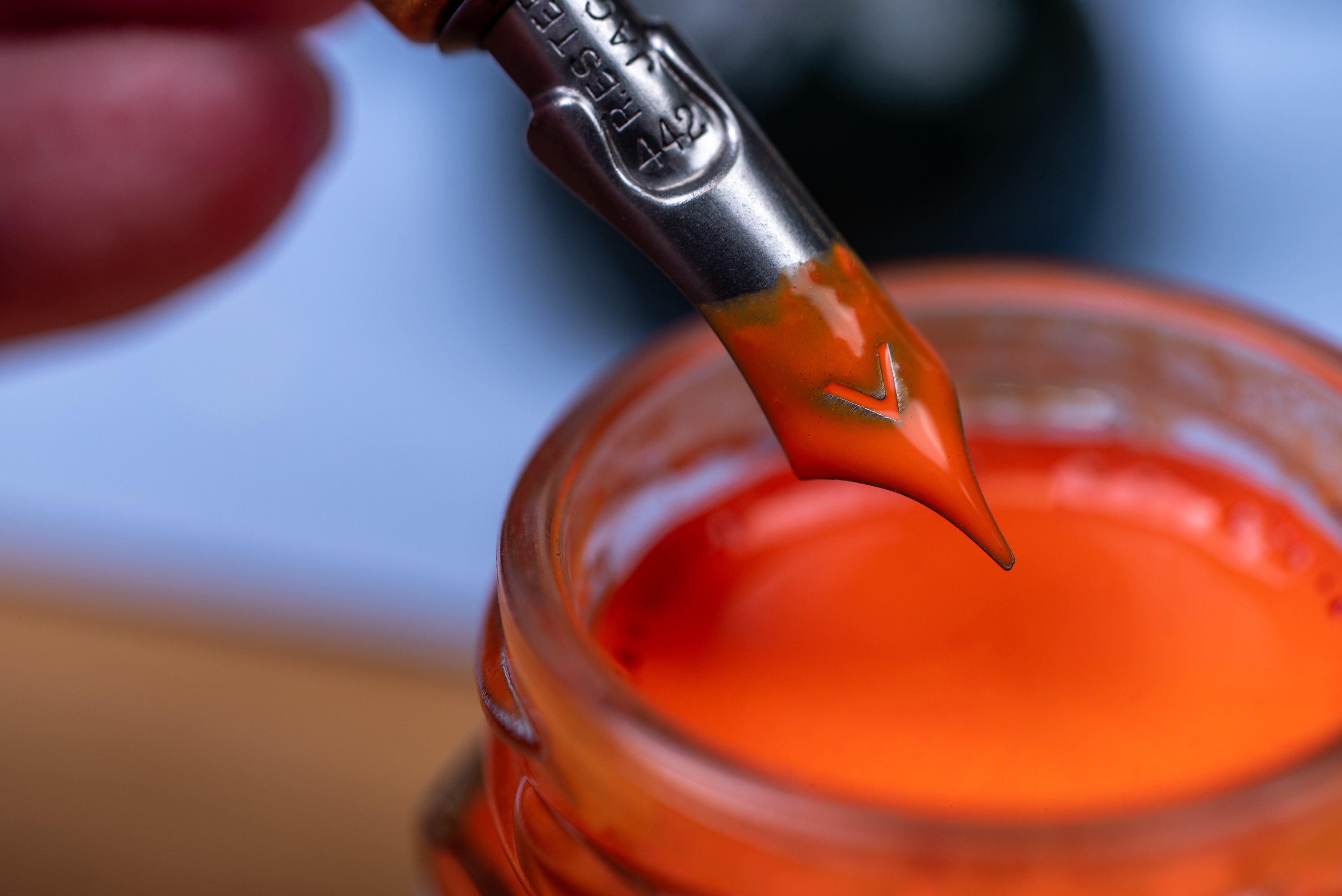 Optimist Pigment Ink, #015 Tangerine, 50 mL Precision Bottle