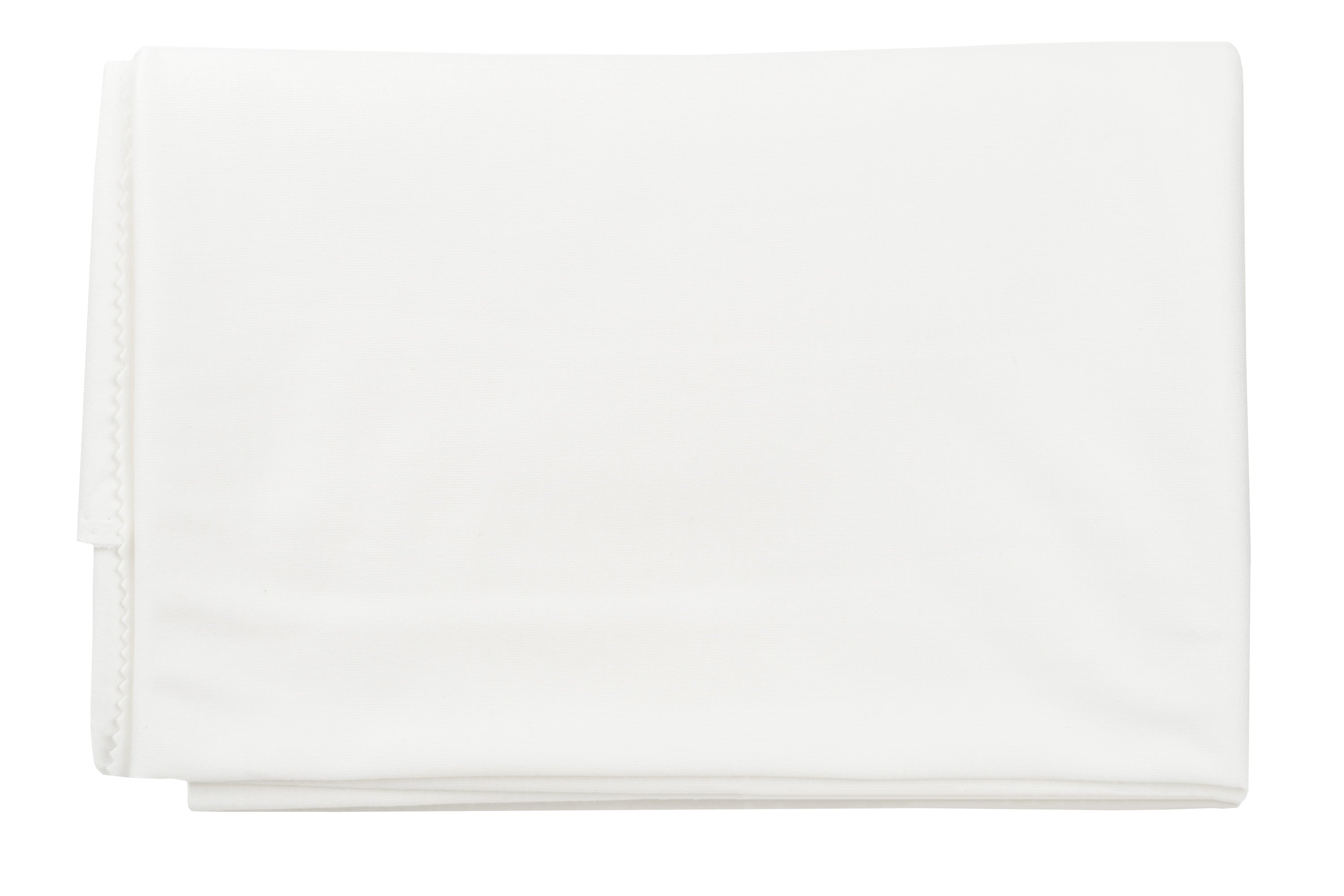 100% Organic Cotton Interlock Knit, White