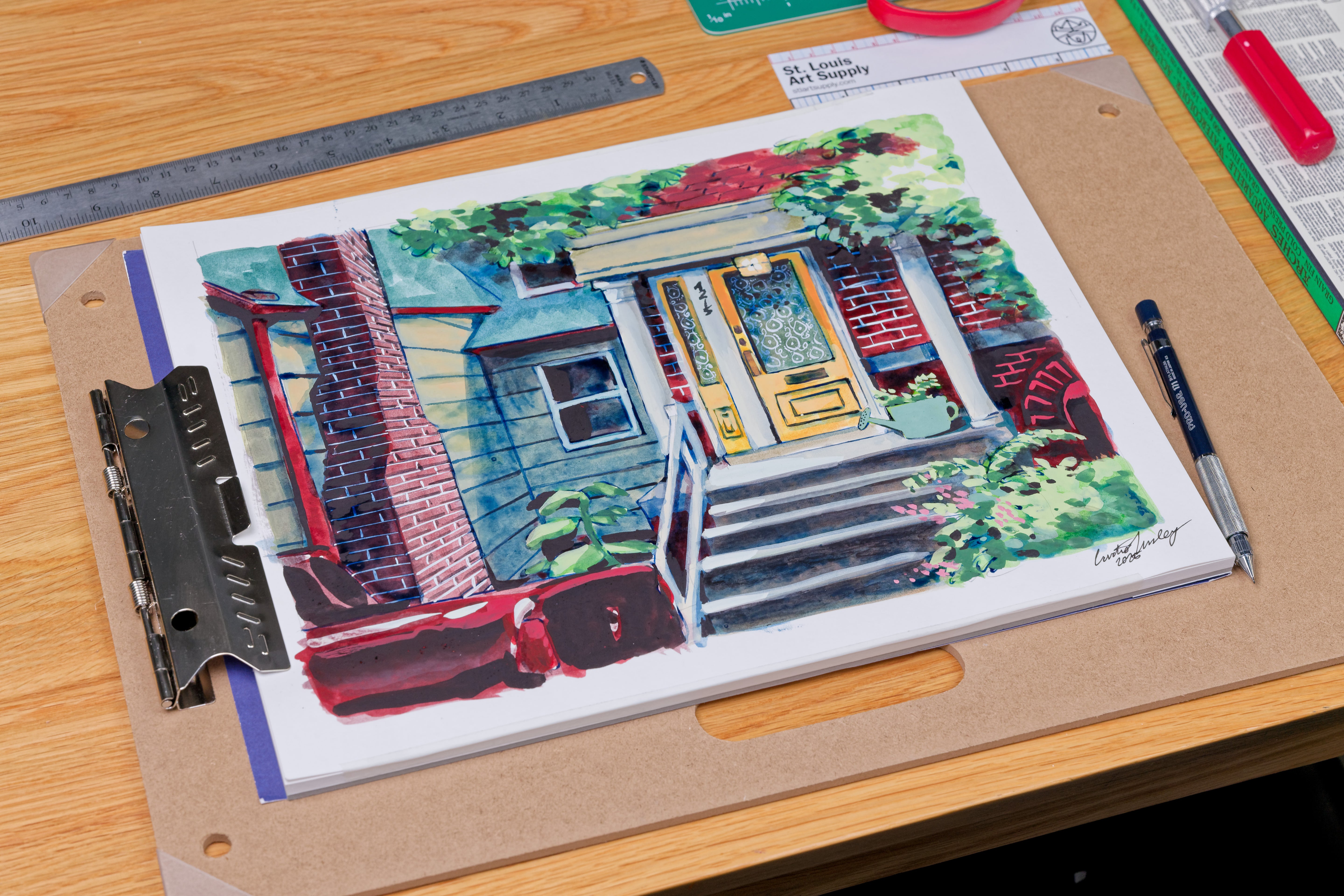 Field Sketch Board, 13" x 19"