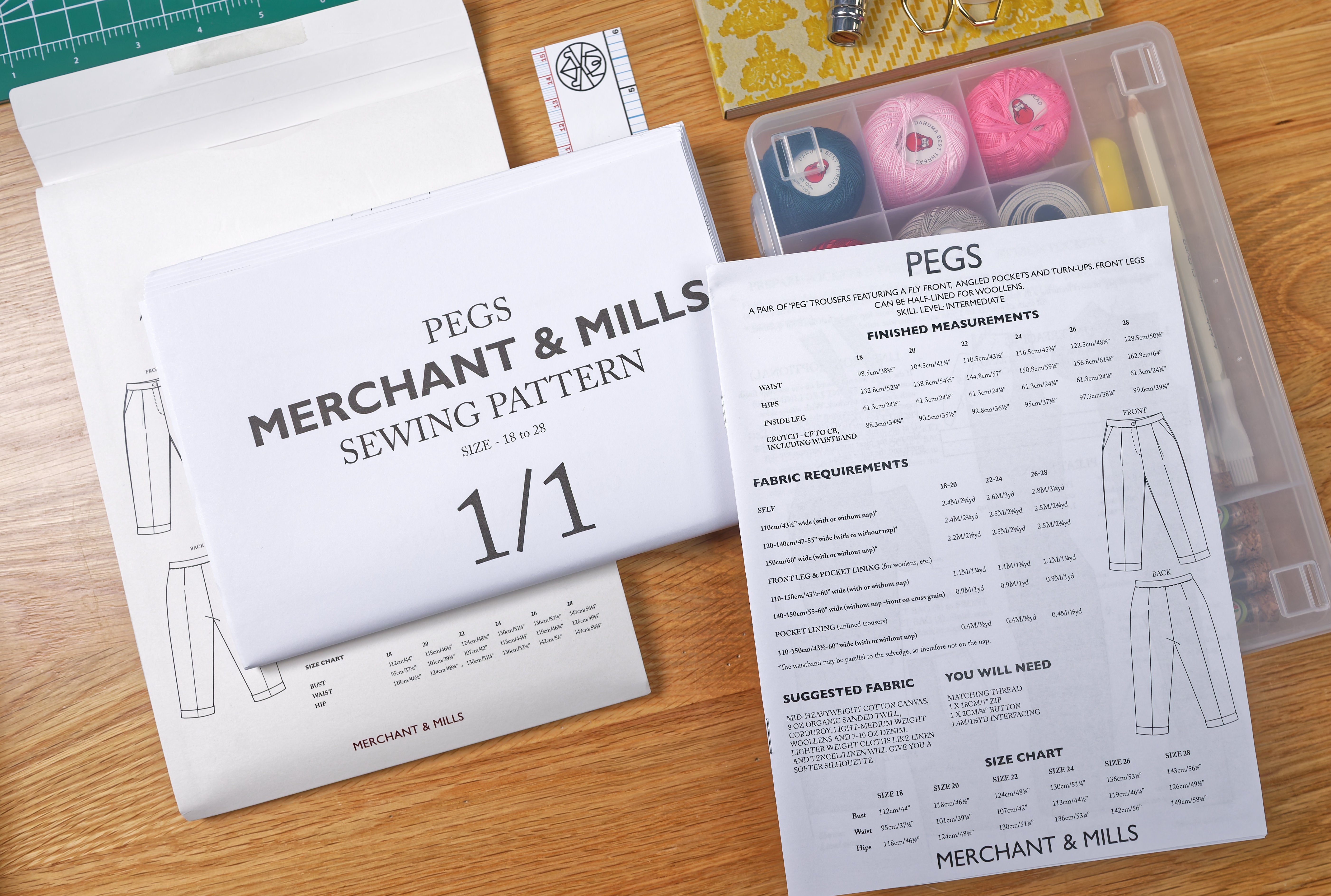Pegs Pants Sewing Pattern
