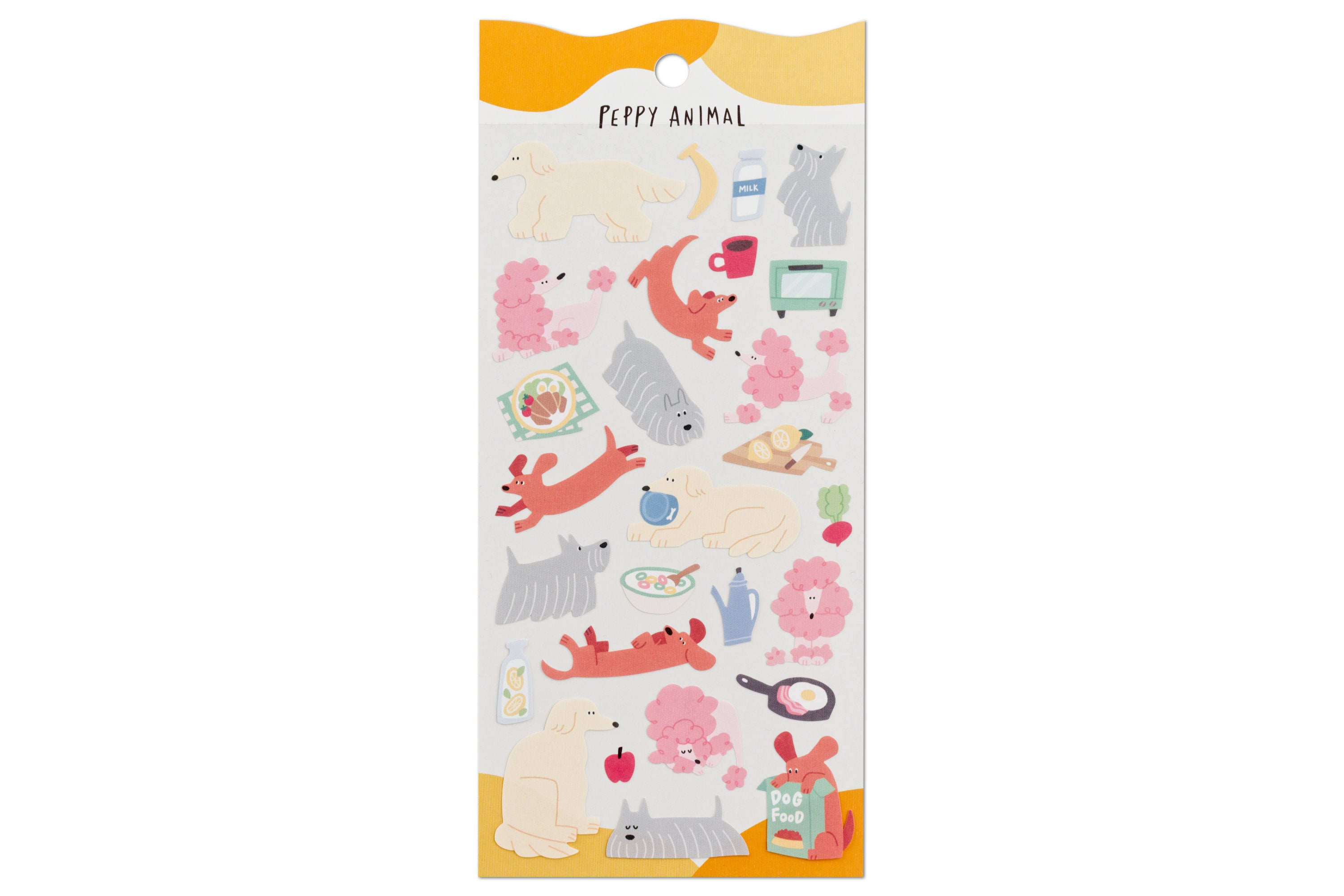 Peppy Animals Sticker Sheet — Dogs