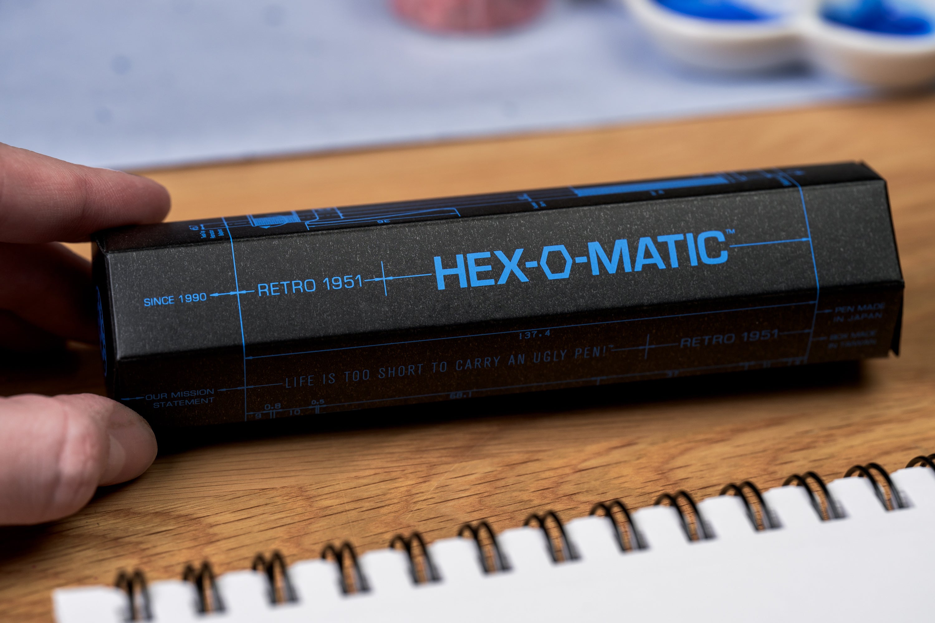 Hex-O-Matic Mechanical Pencil, Silver