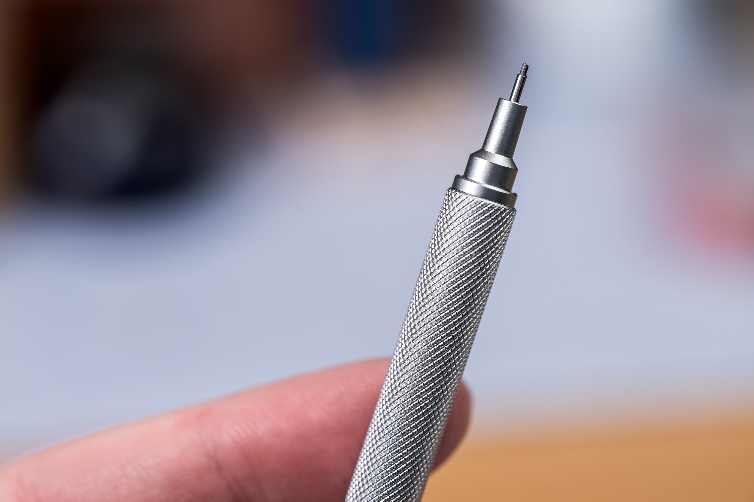 Hex-O-Matic Mechanical Pencil, Silver