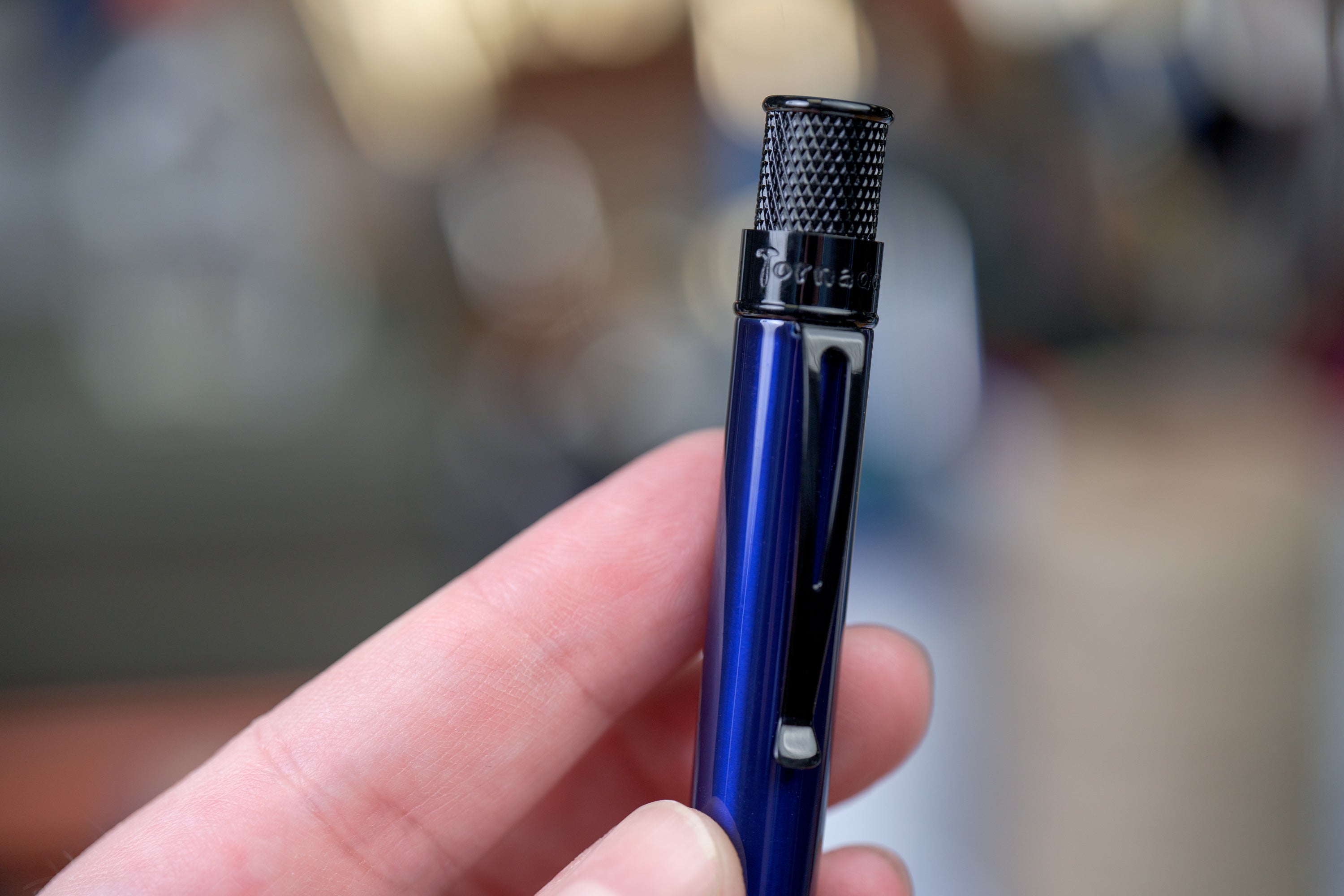 Tornado Rollerball Pen, Stealth Blue-Black
