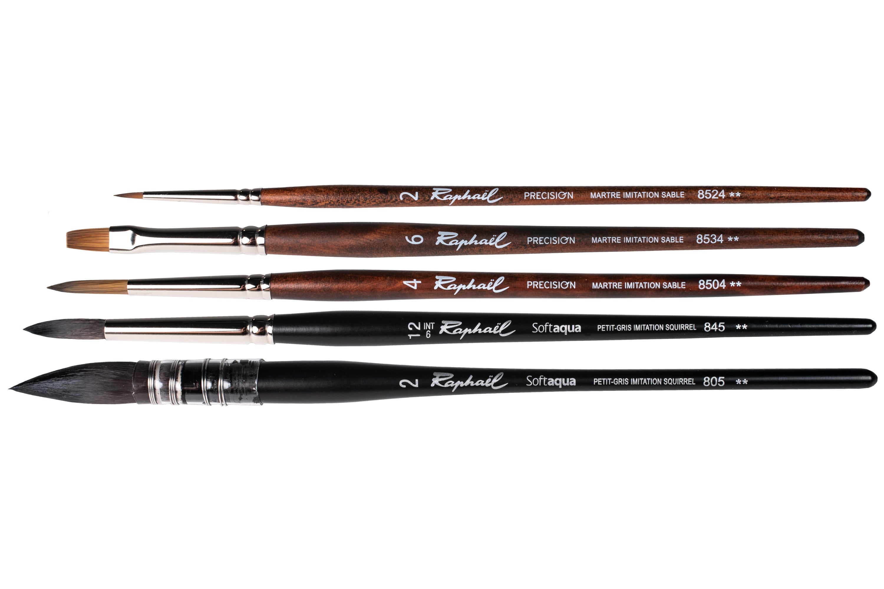 Raphaël Essential Watercolor Brushes