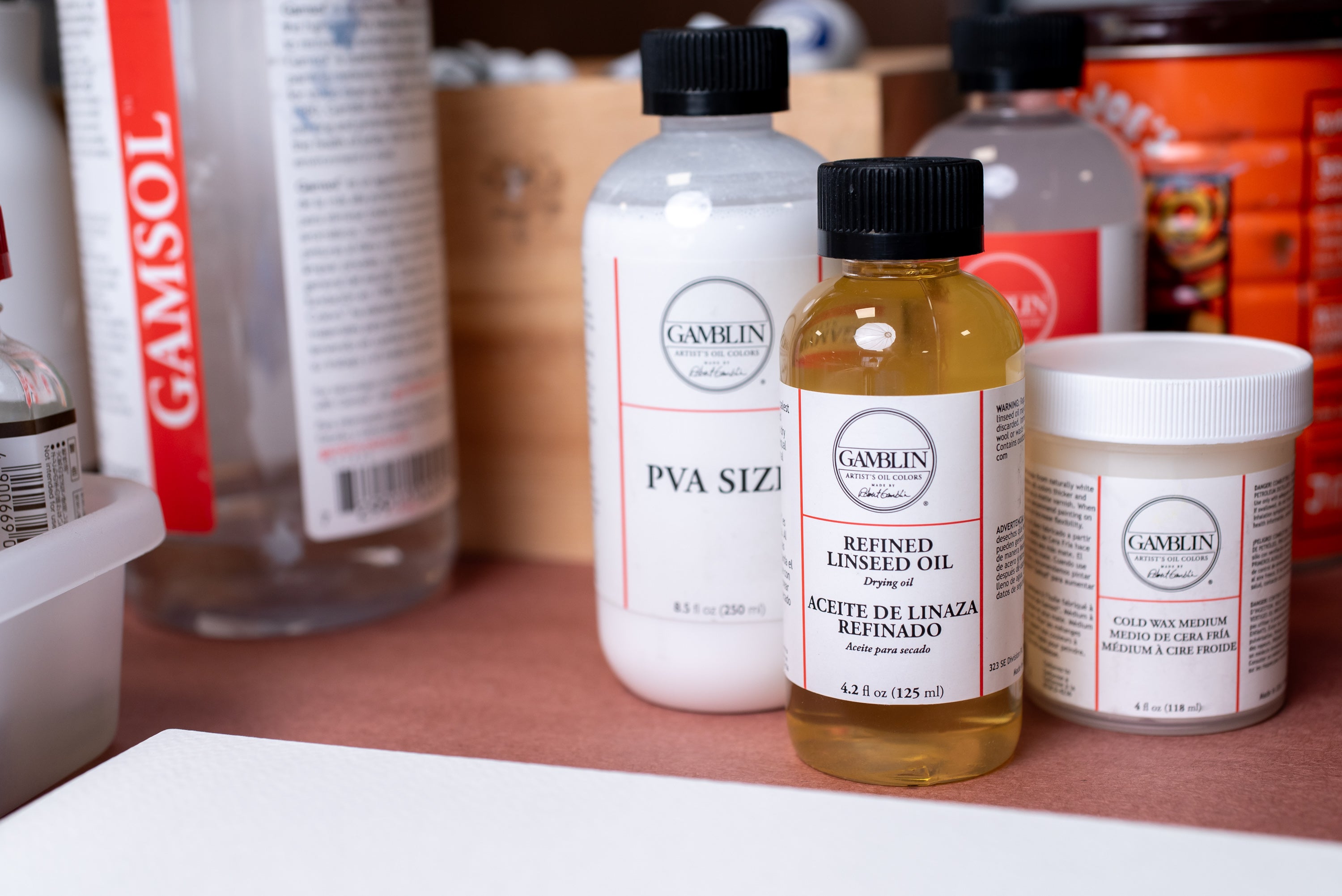 Gamblin Refined Linseed Oil