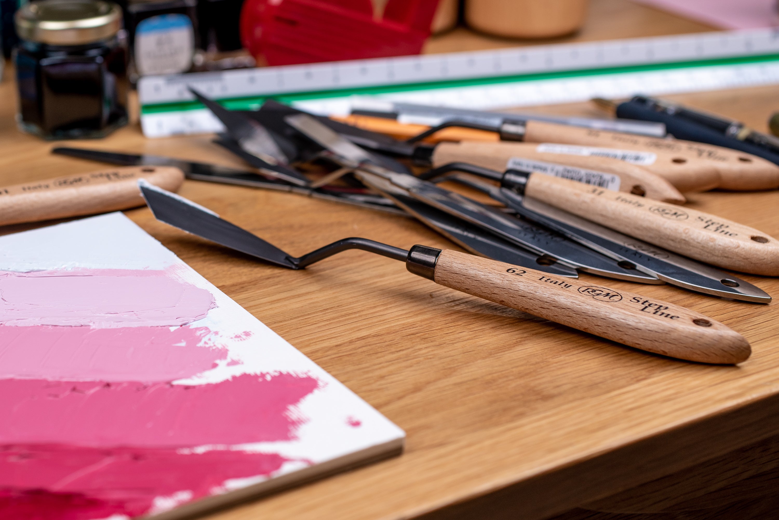 Step Line Palette Knives