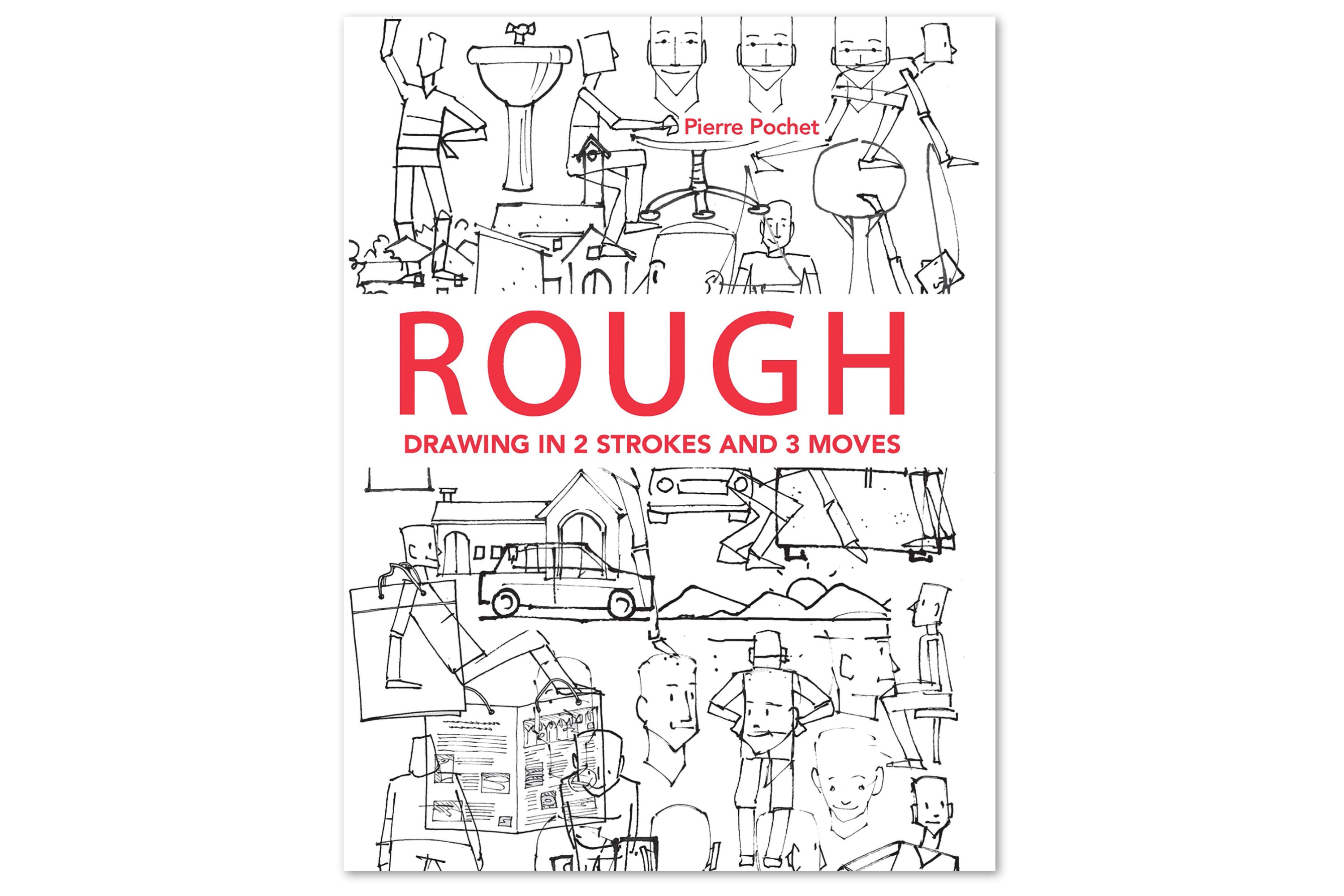 Rough: Drawing in 2 Strokes and 3 Moves