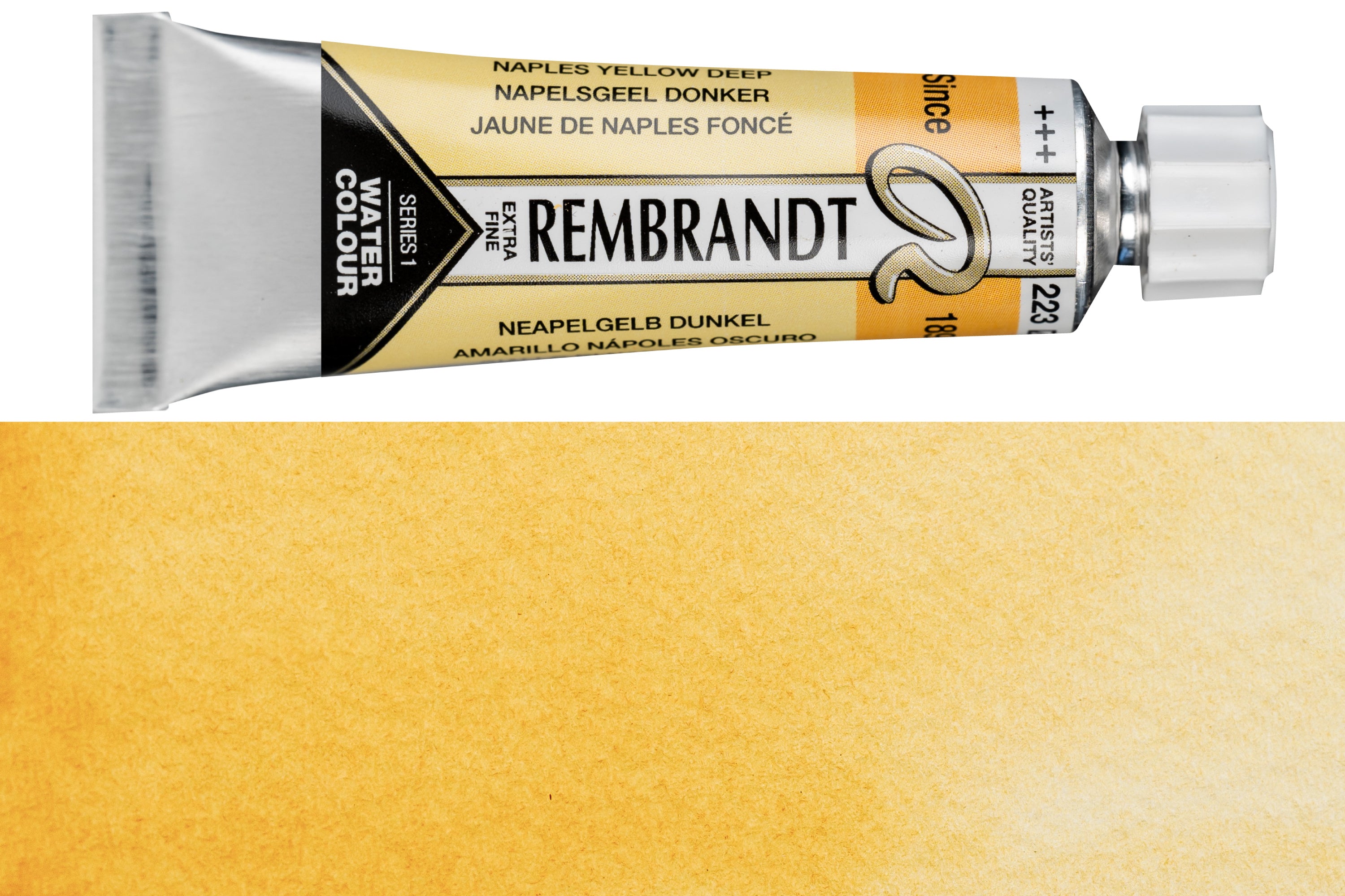 Rembrandt Watercolor, 10 mL, #223 Naples Yellow Deep