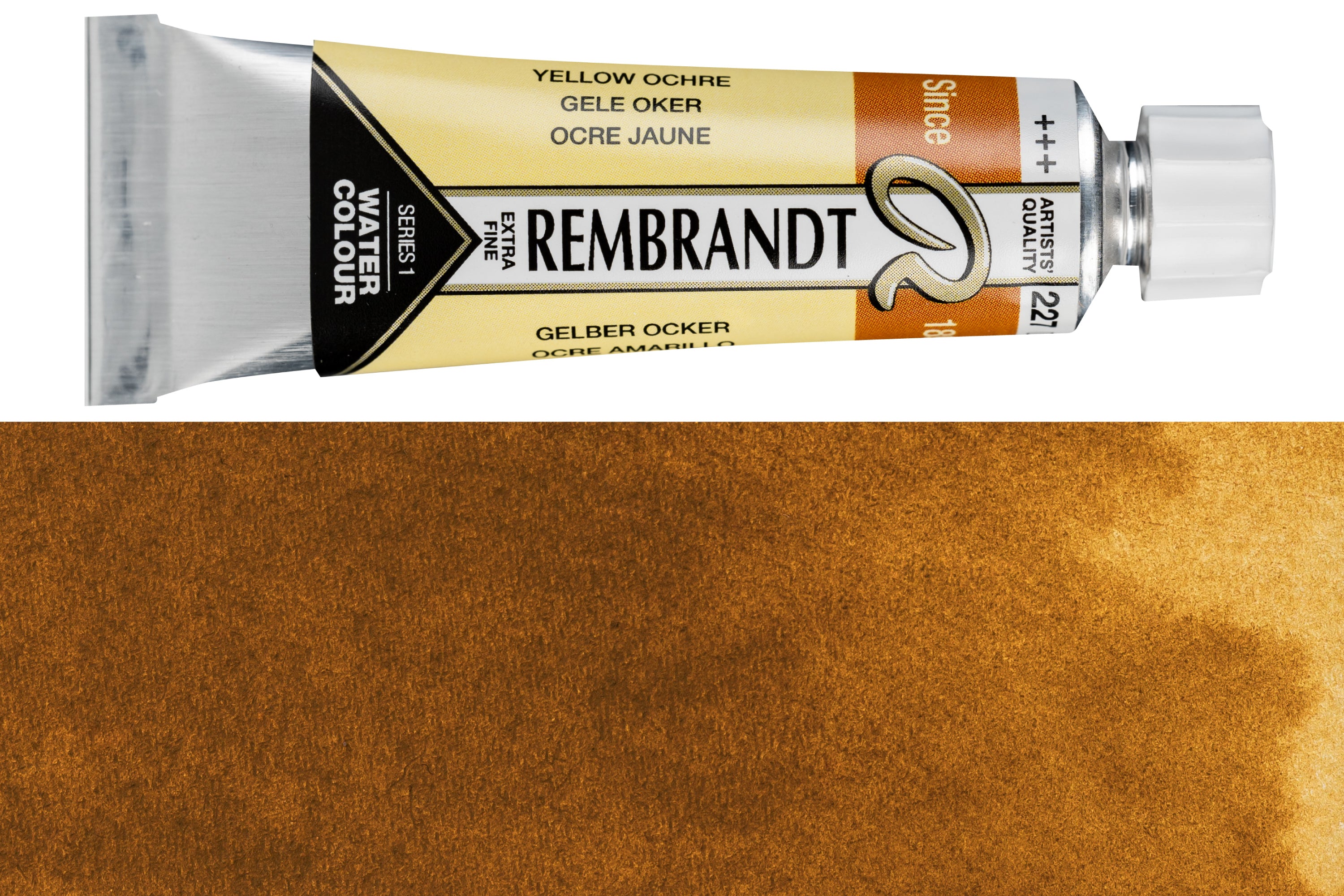 Rembrandt Watercolor, 10 mL, #227 Yellow Ochre – St. Louis Art Supply