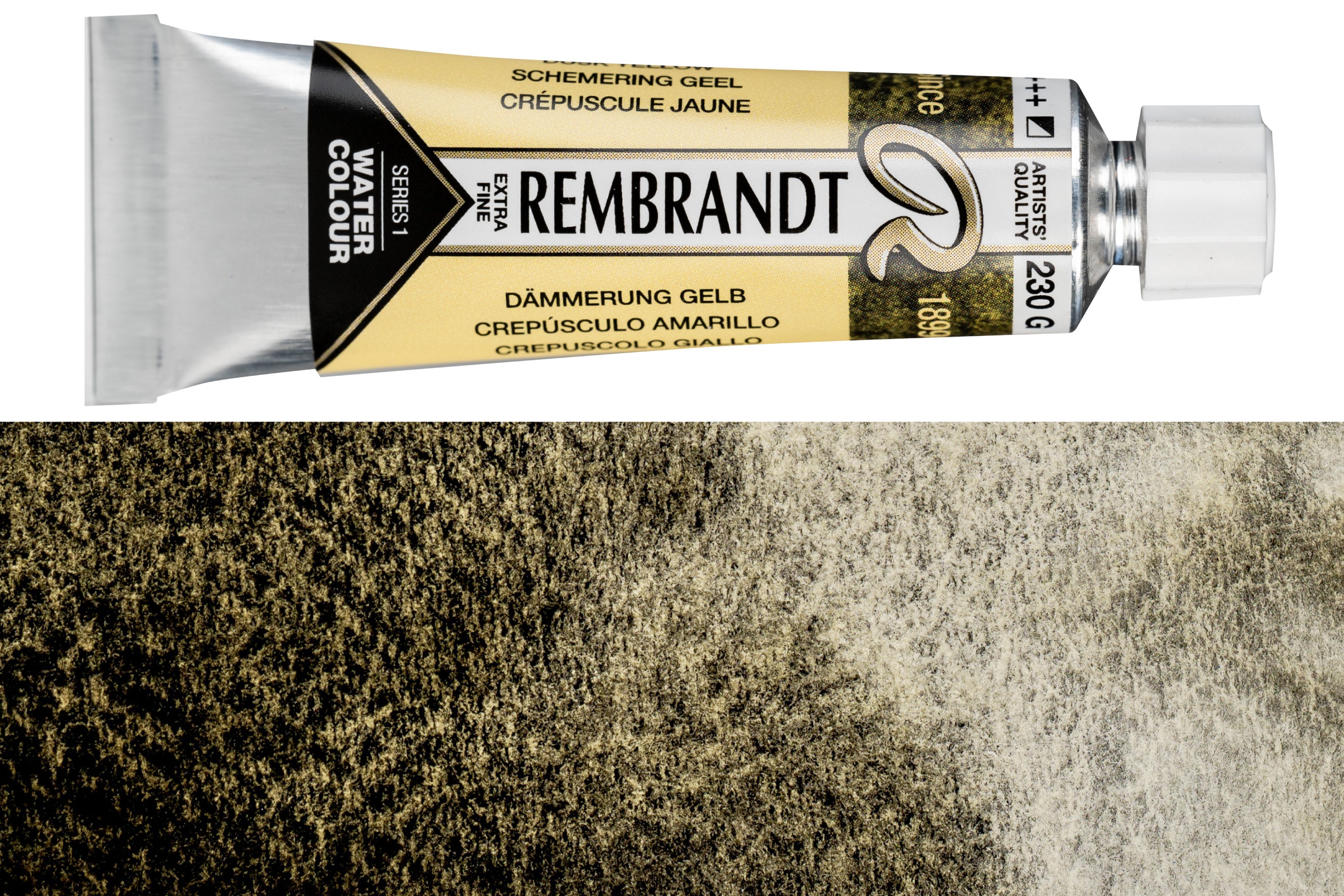 Rembrandt Watercolor, 10 mL, #230 Dusk Yellow