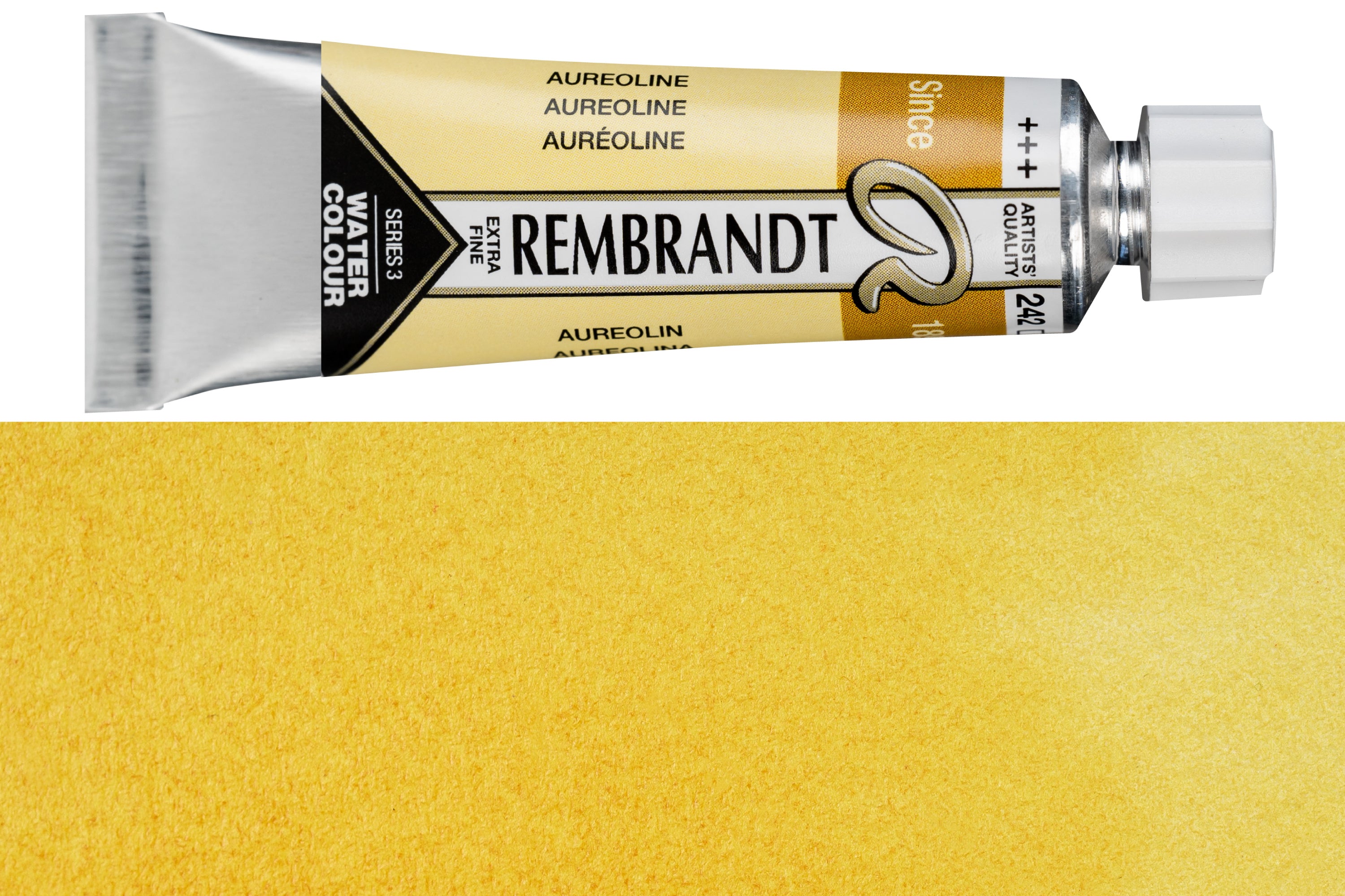 Rembrandt Watercolor, 10 mL, #242 Aureolin