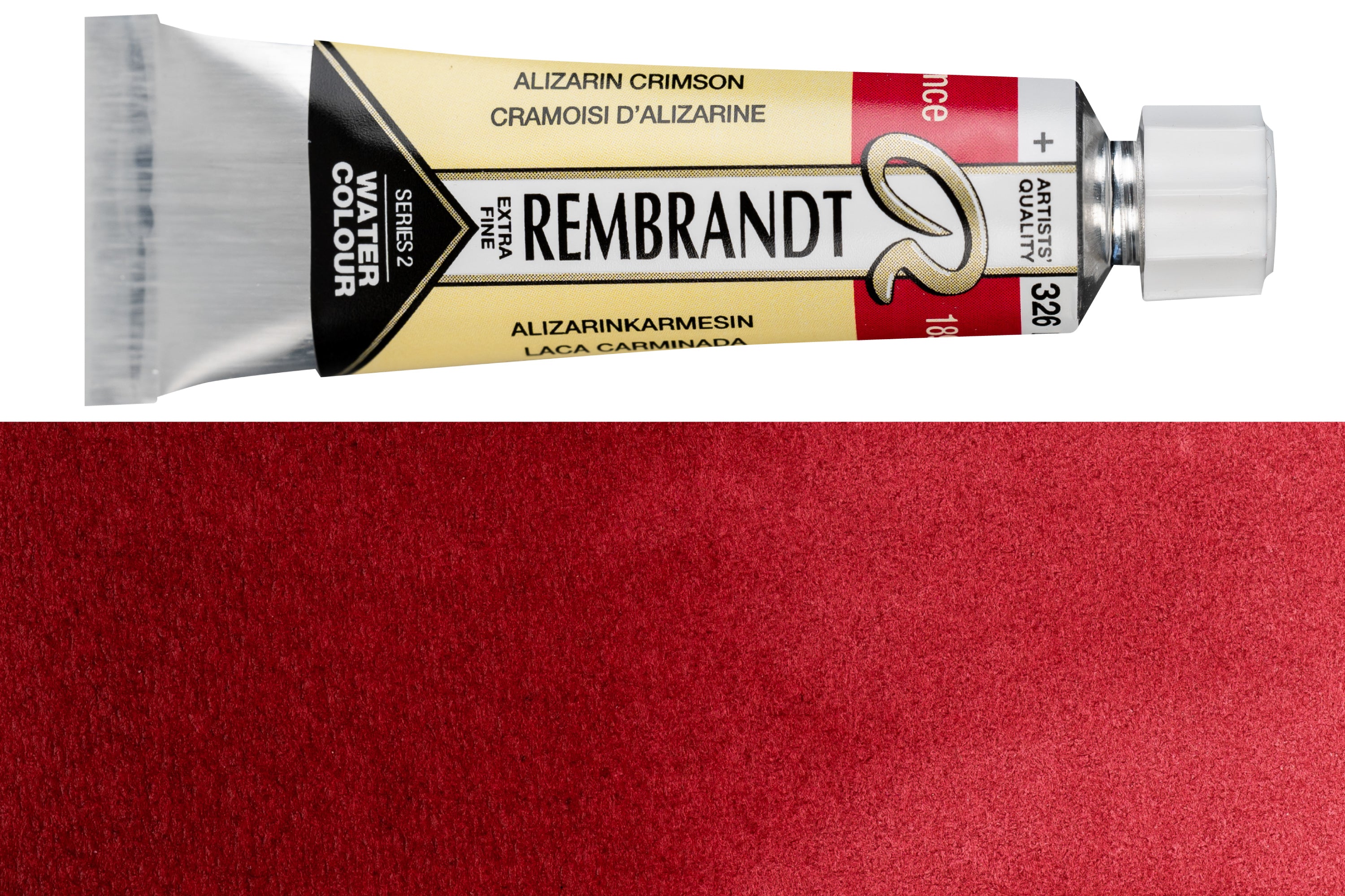 Rembrandt Watercolor, 10 mL, #326 Alizarin Crimson