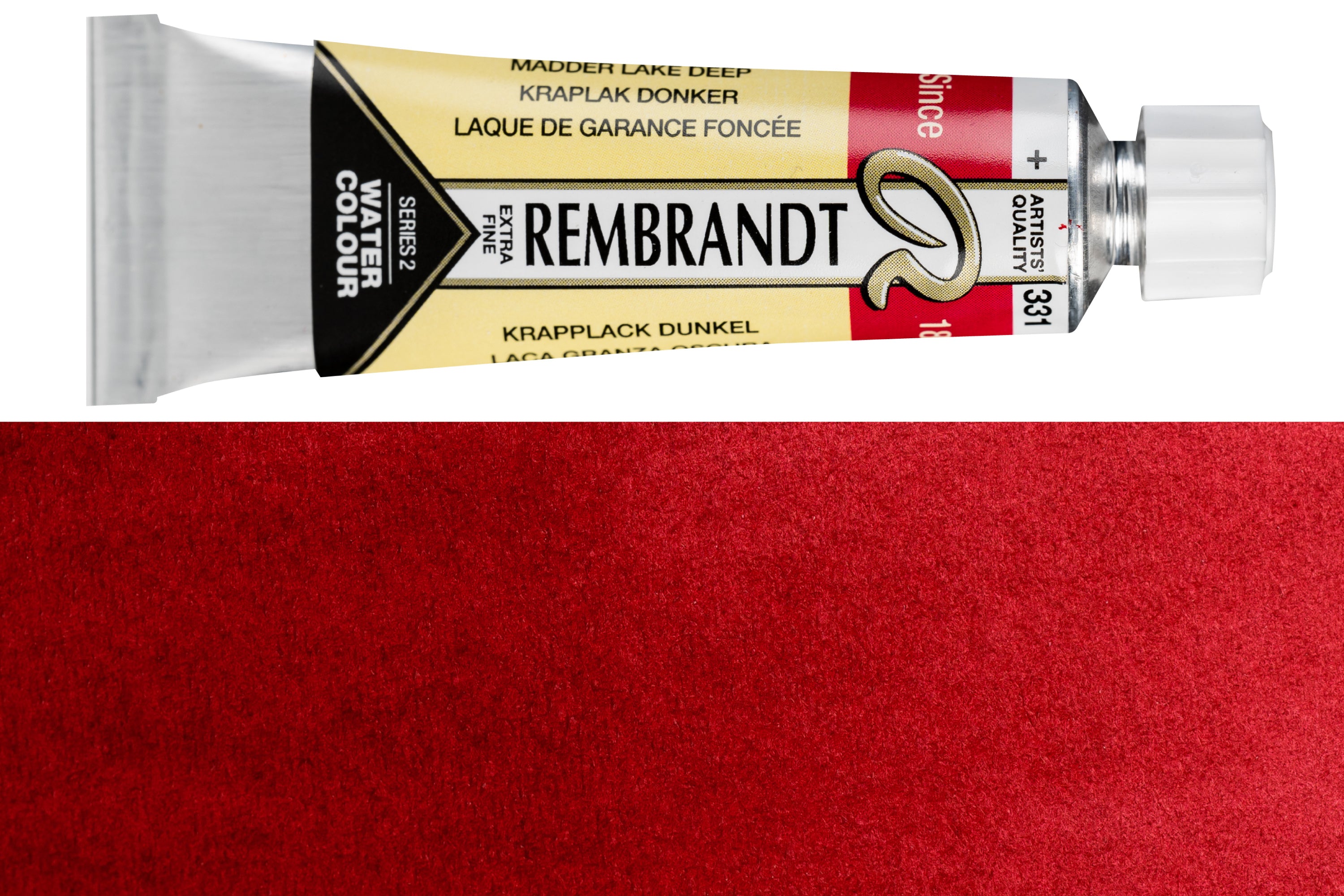 Rembrandt Watercolor, 10 mL, #331 Madder Lake Deep