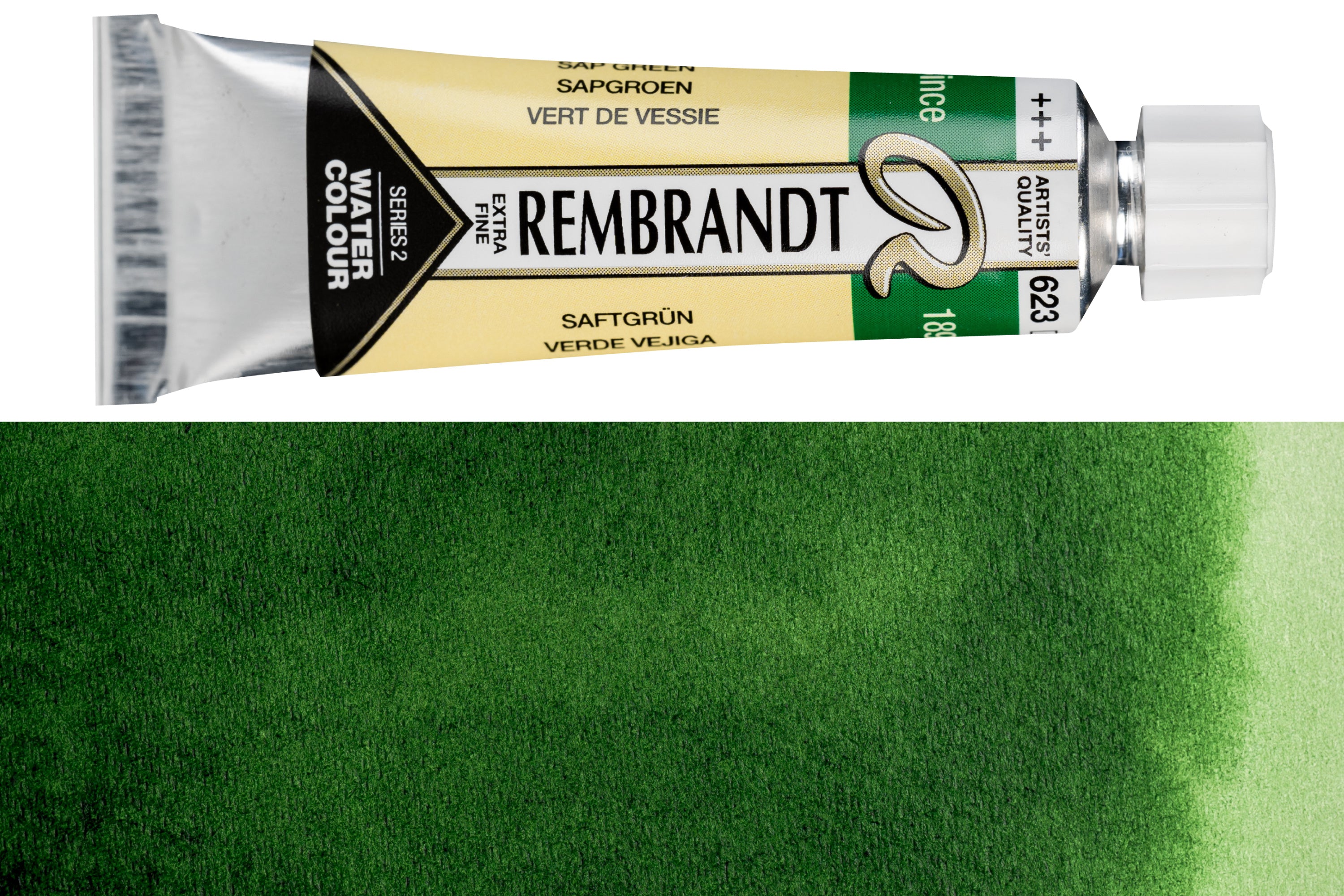 Rembrandt Watercolor, 10 mL, #623 Sap Green