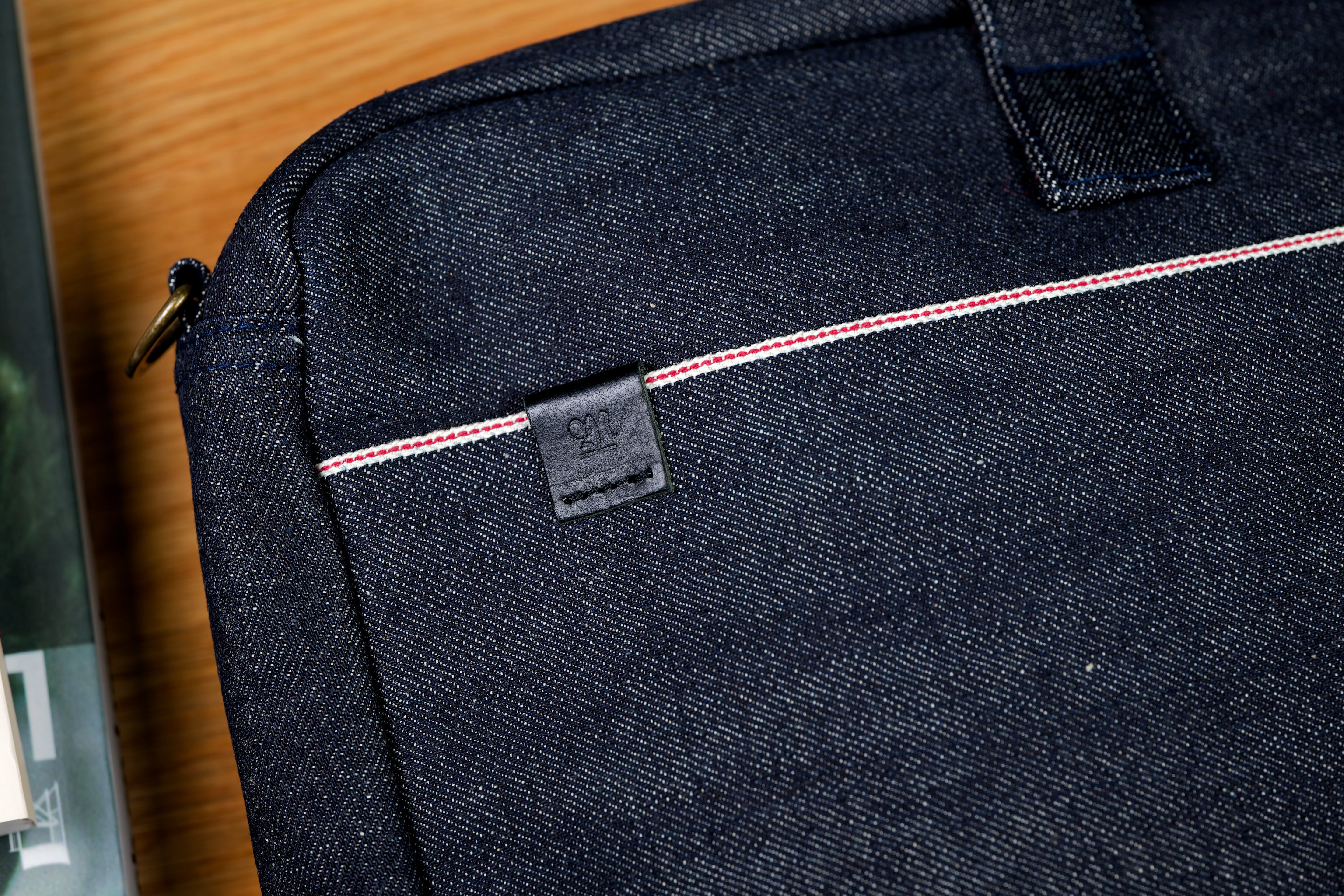 Selvage Denim Briefcase