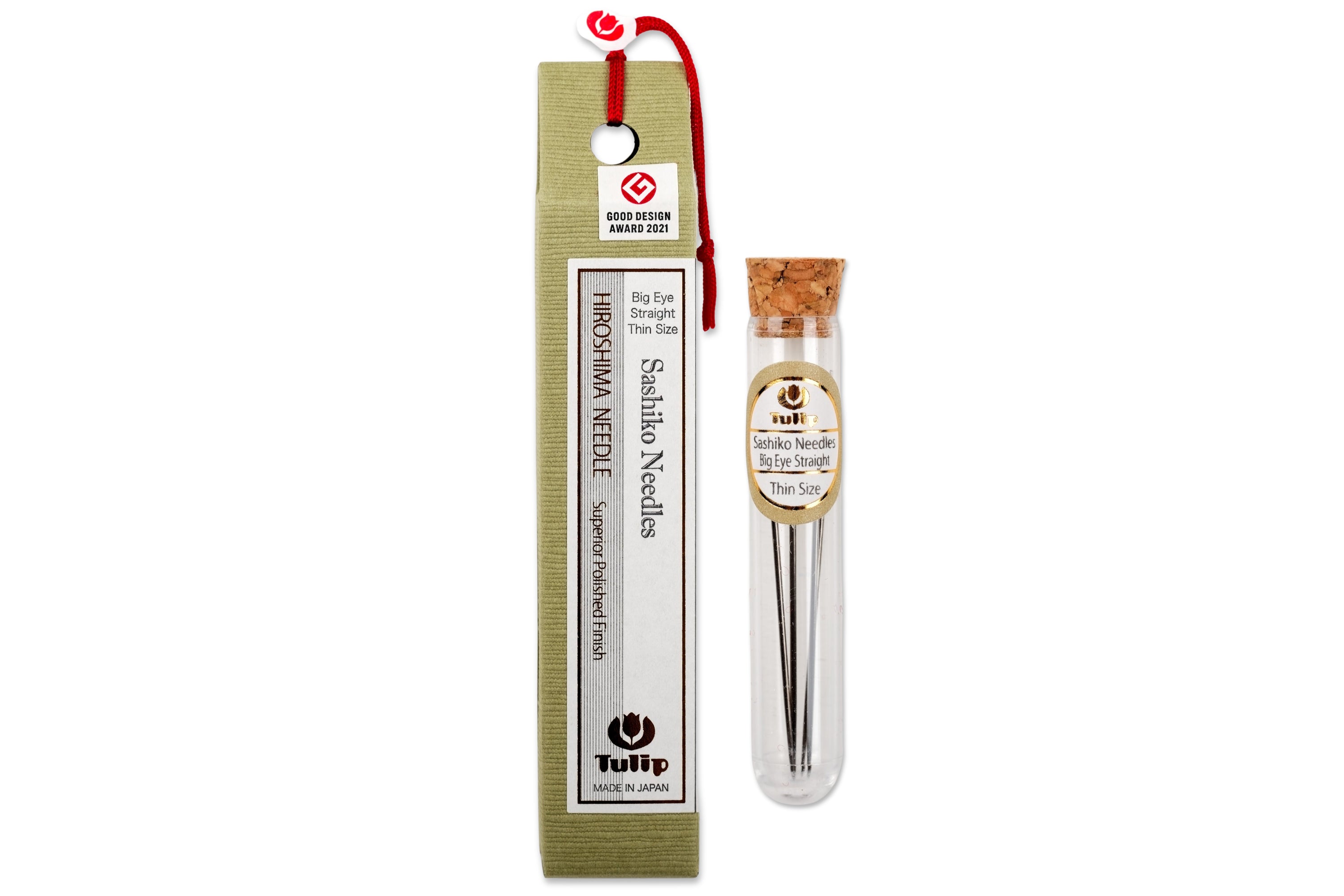 Sashiko Needles with Special Straight Eye, Thin