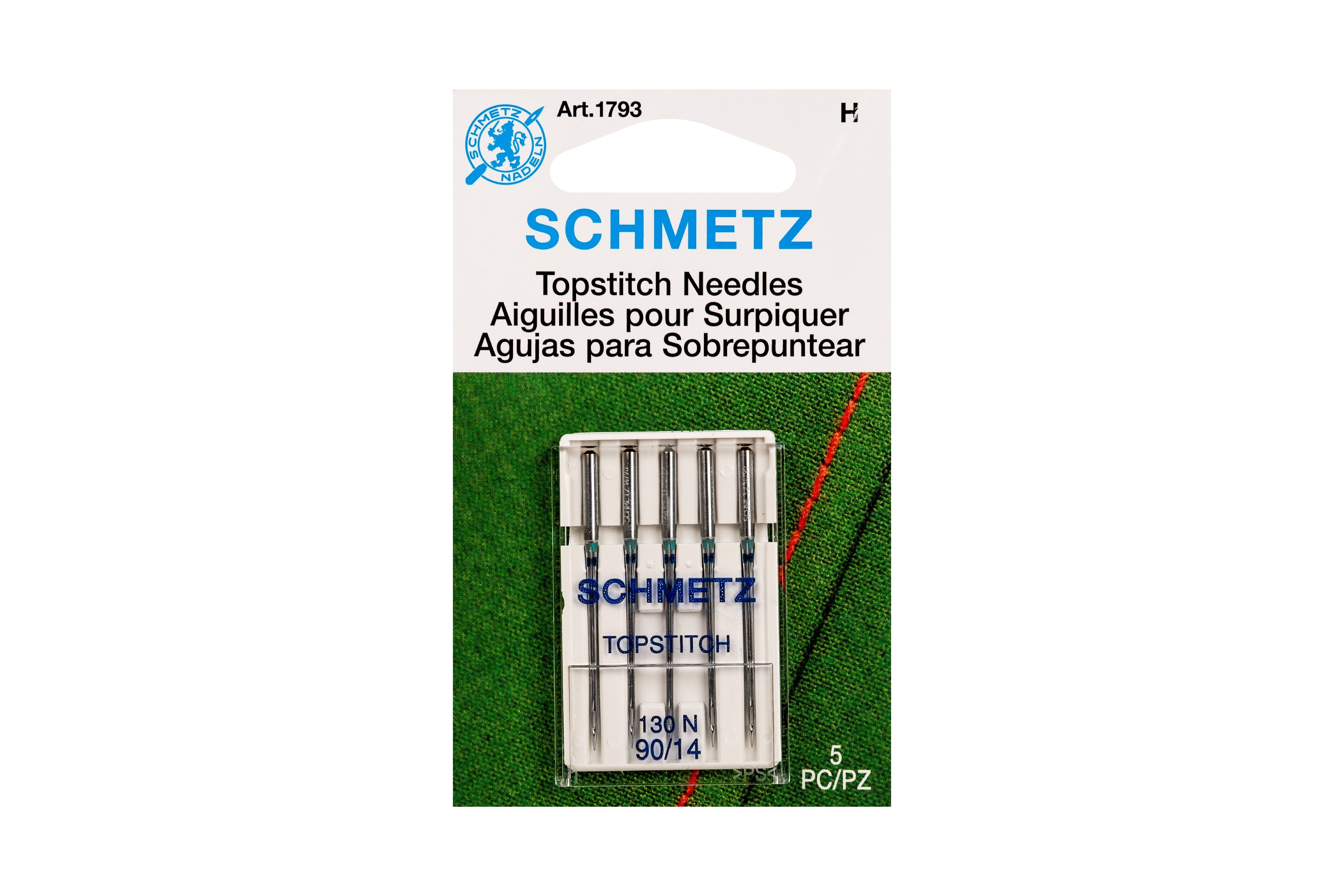 Topstitch Machine Needles, Set of 5