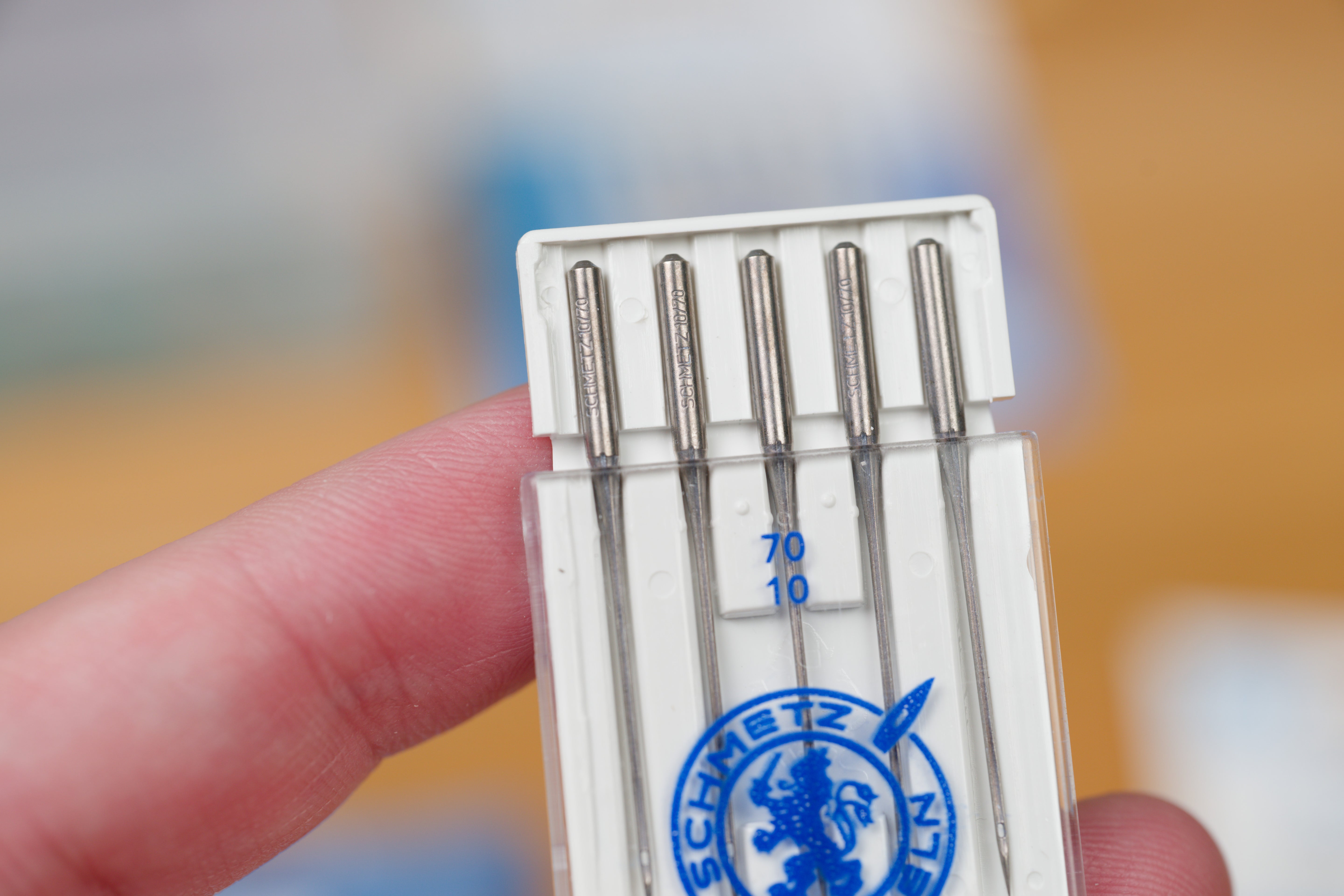 Super Fine Black Machine Needles, Set of 5