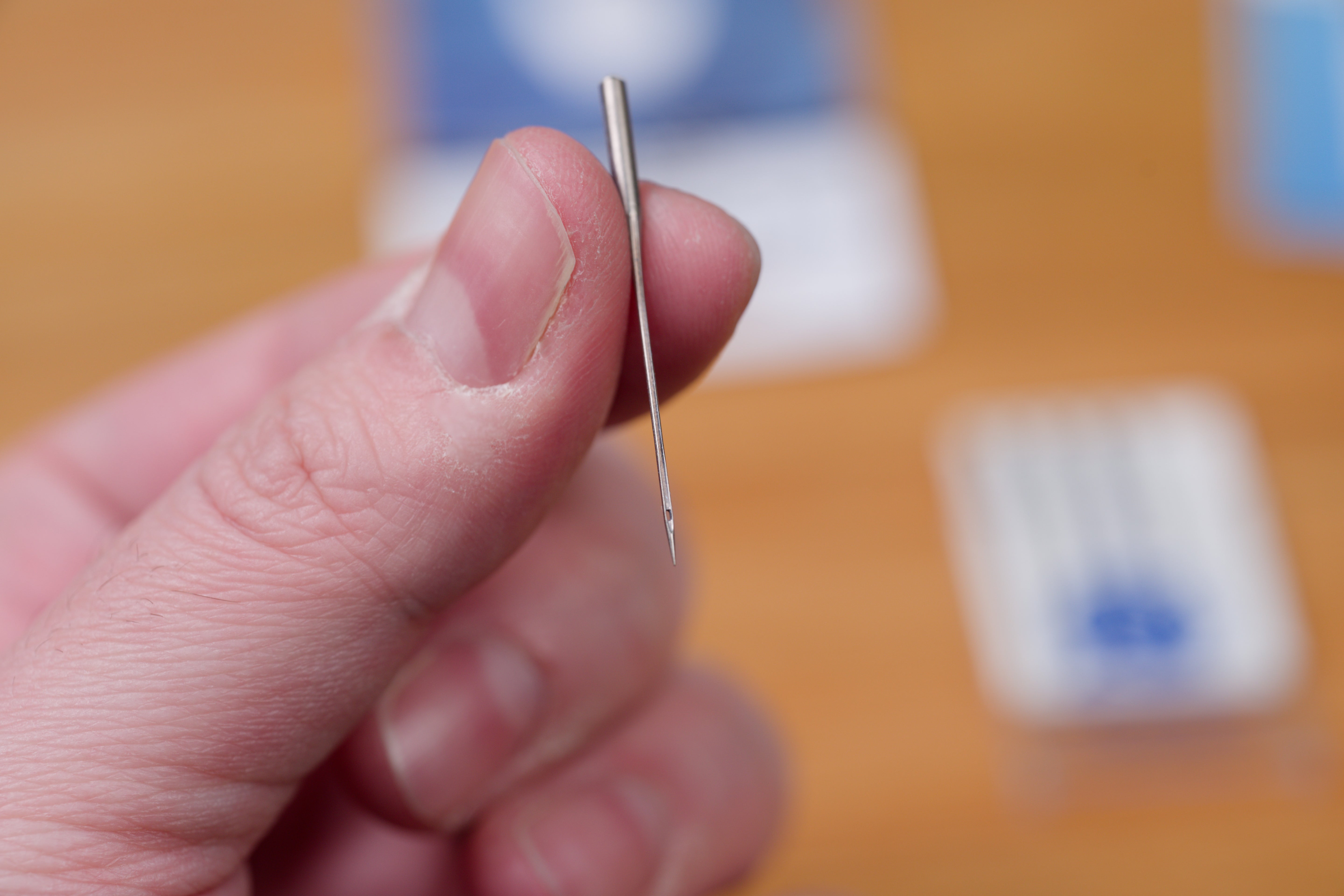 Super Fine Black Machine Needles, Set of 5