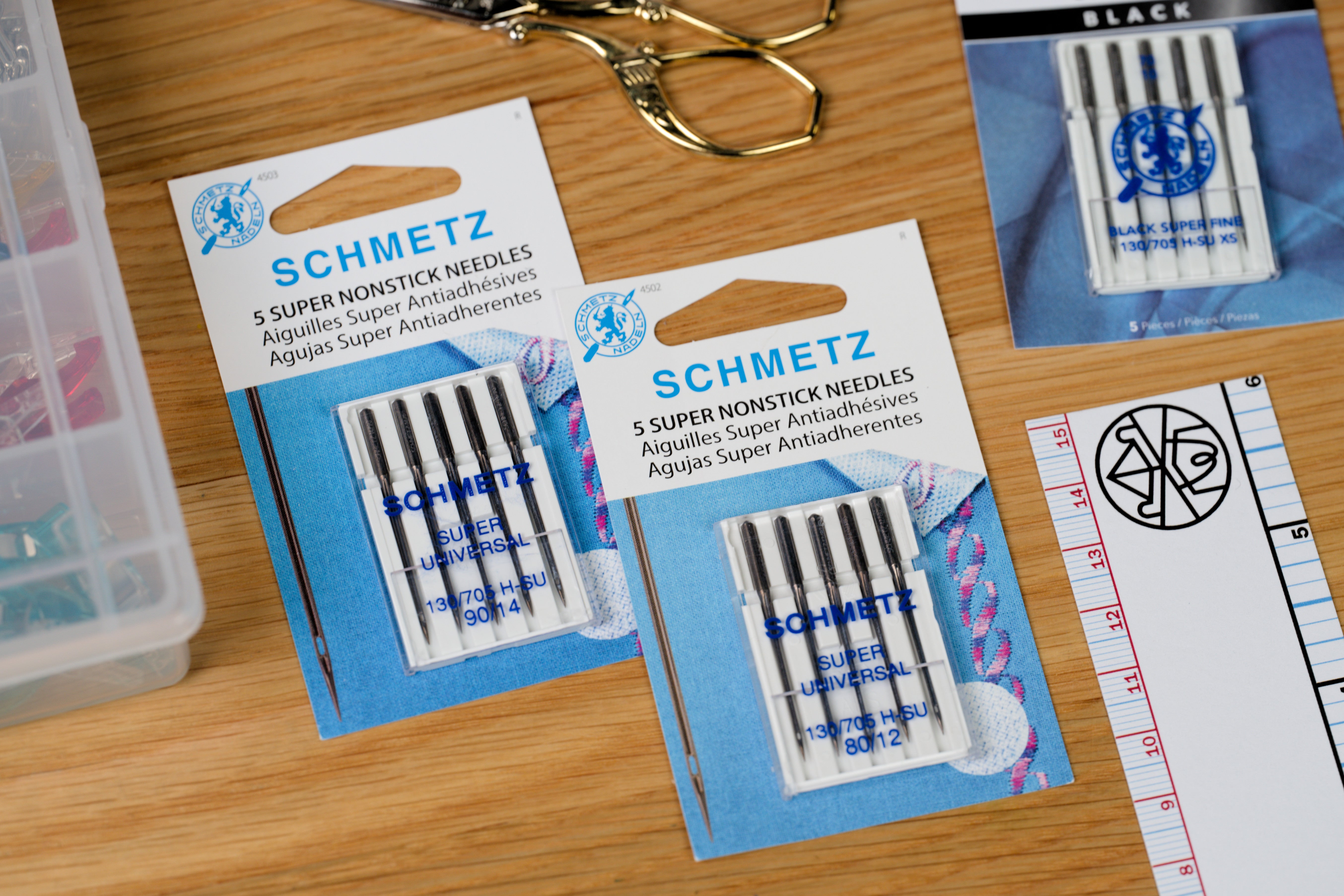 Super Nonstick Universal Machine Needles, Set of 5