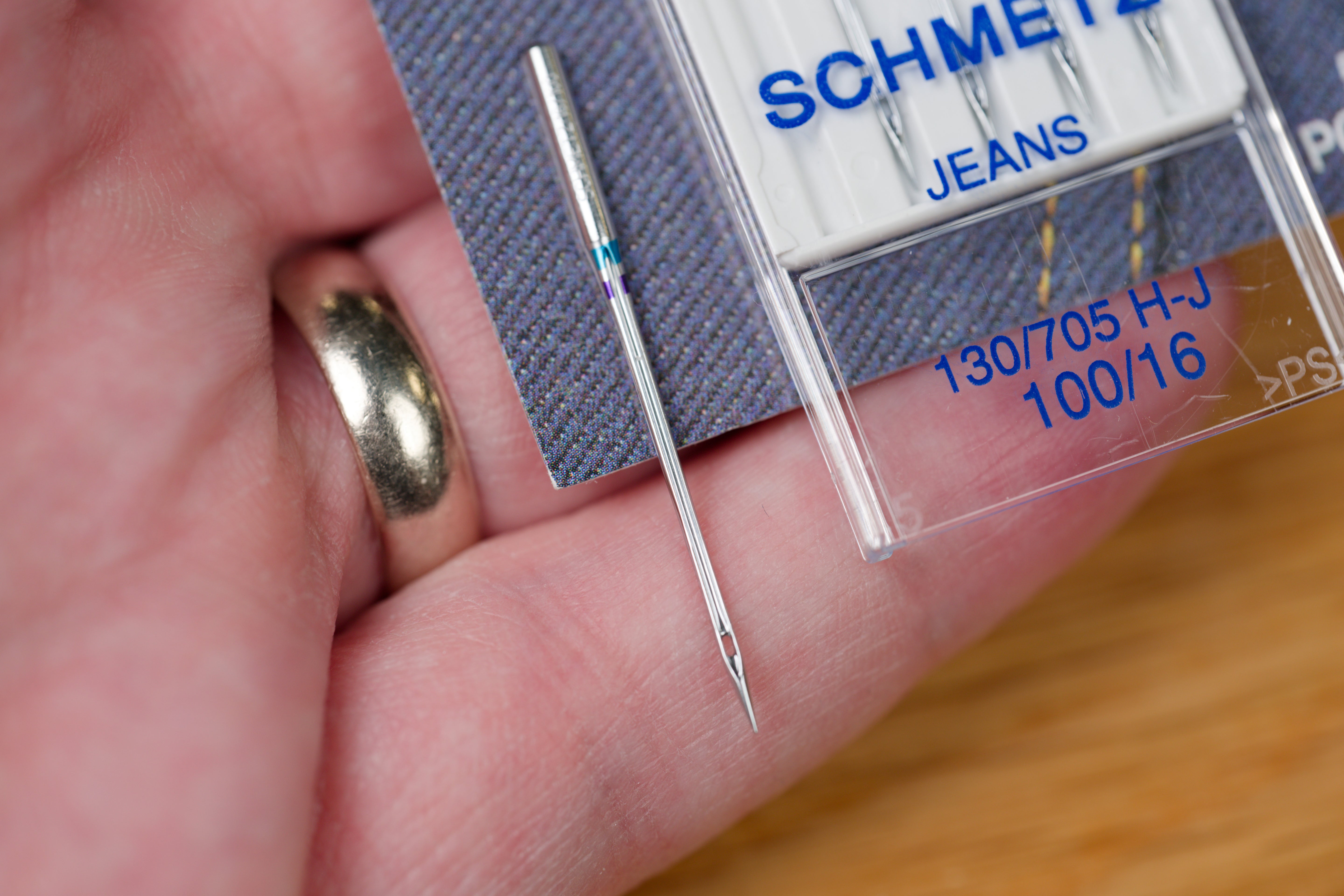Denim Machine Needles, Set of 5