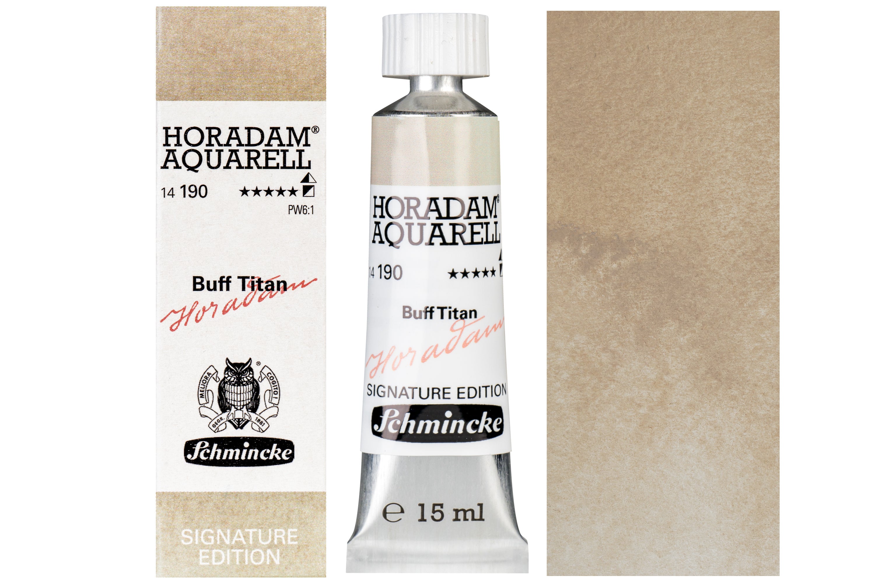 Schmincke Horadam Watercolors, Buff Titanium (Signature Edition)