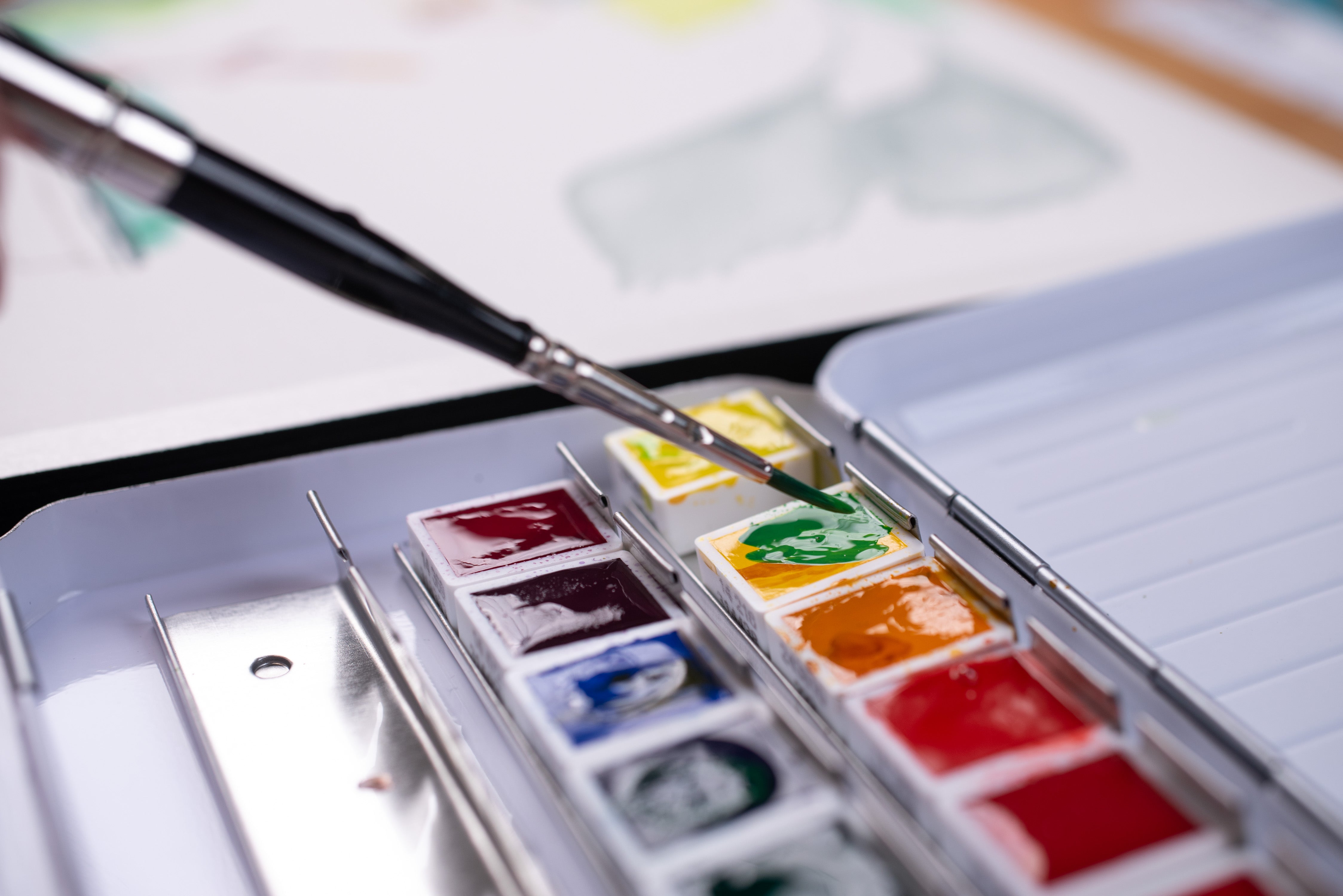 Horadam Watercolors, Floral Set of 12