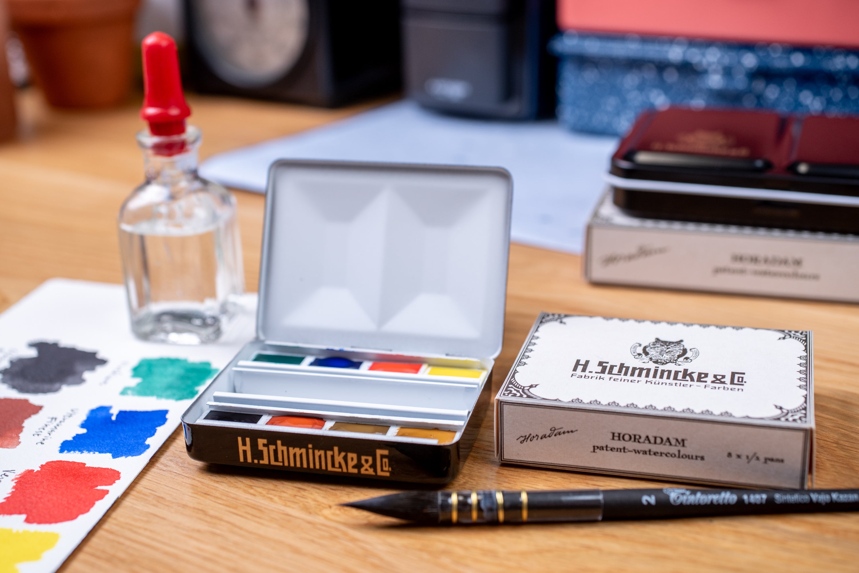 Schmincke Horadam Watercolors, Retro Jewel Box Set (Limited Edition)