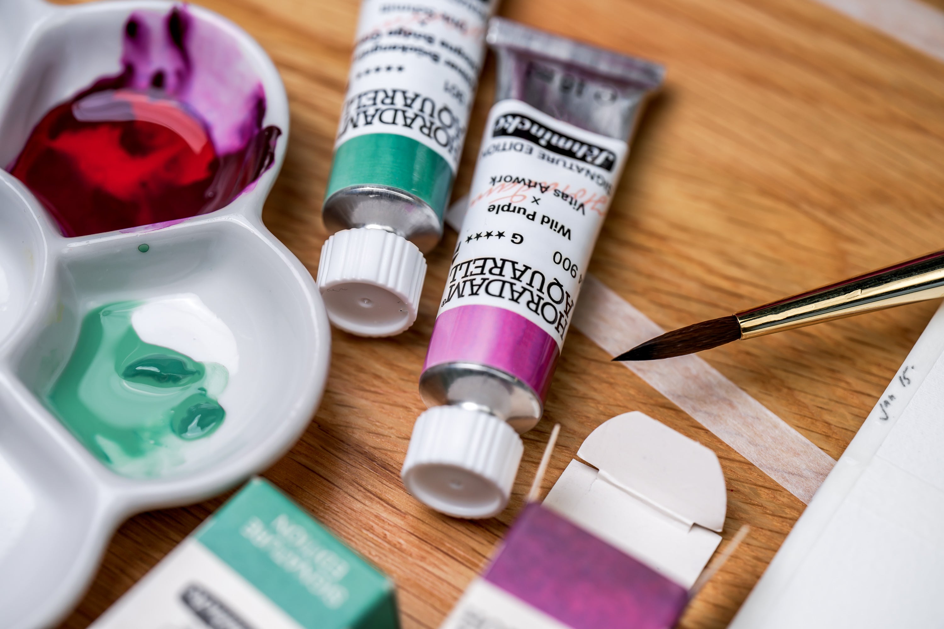 Schmincke Horadam Watercolors, Cologne Bridge Green (Signature Edition)