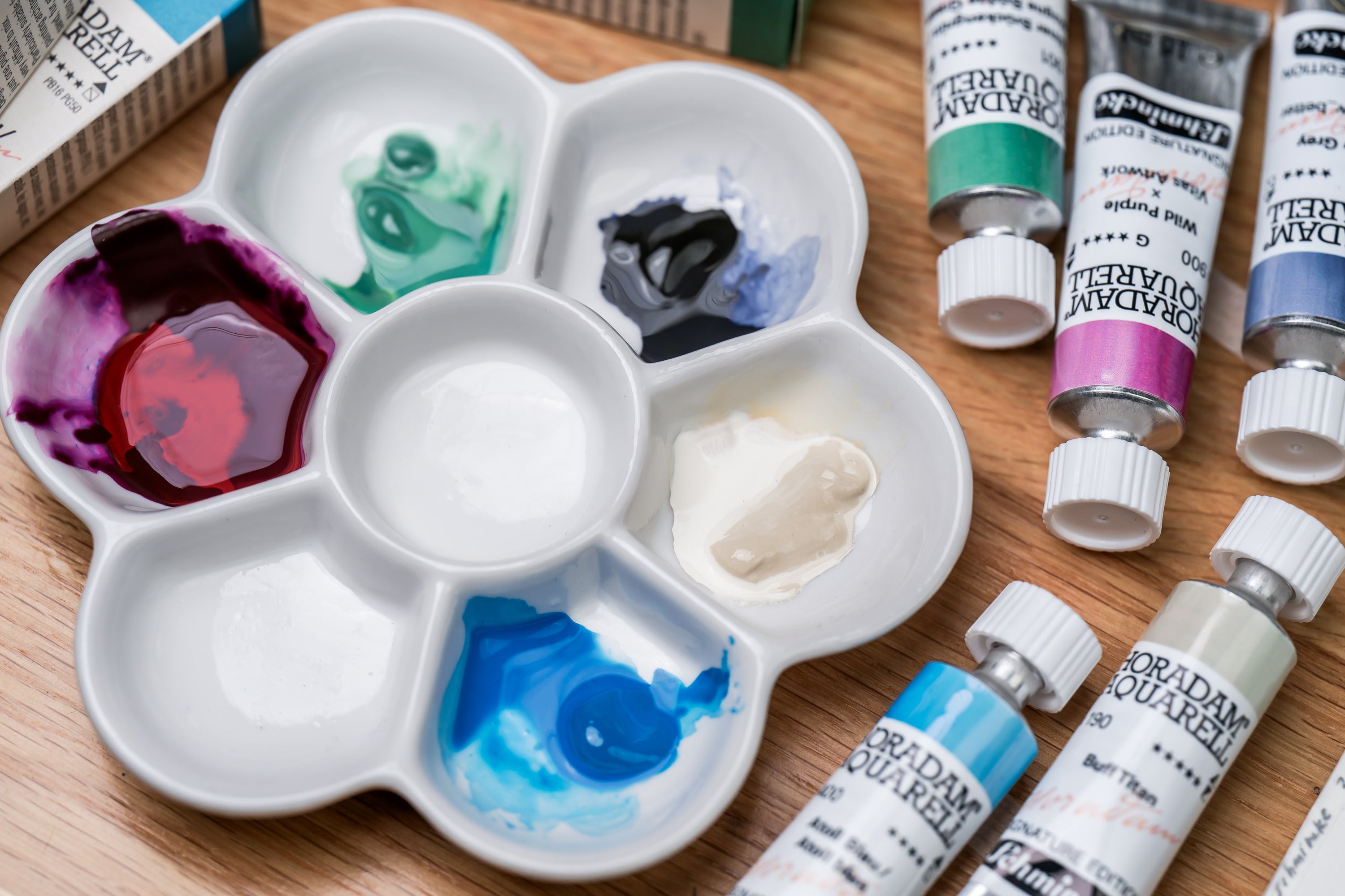 Schmincke Horadam Watercolors, Atoll Blue (Signature Edition)