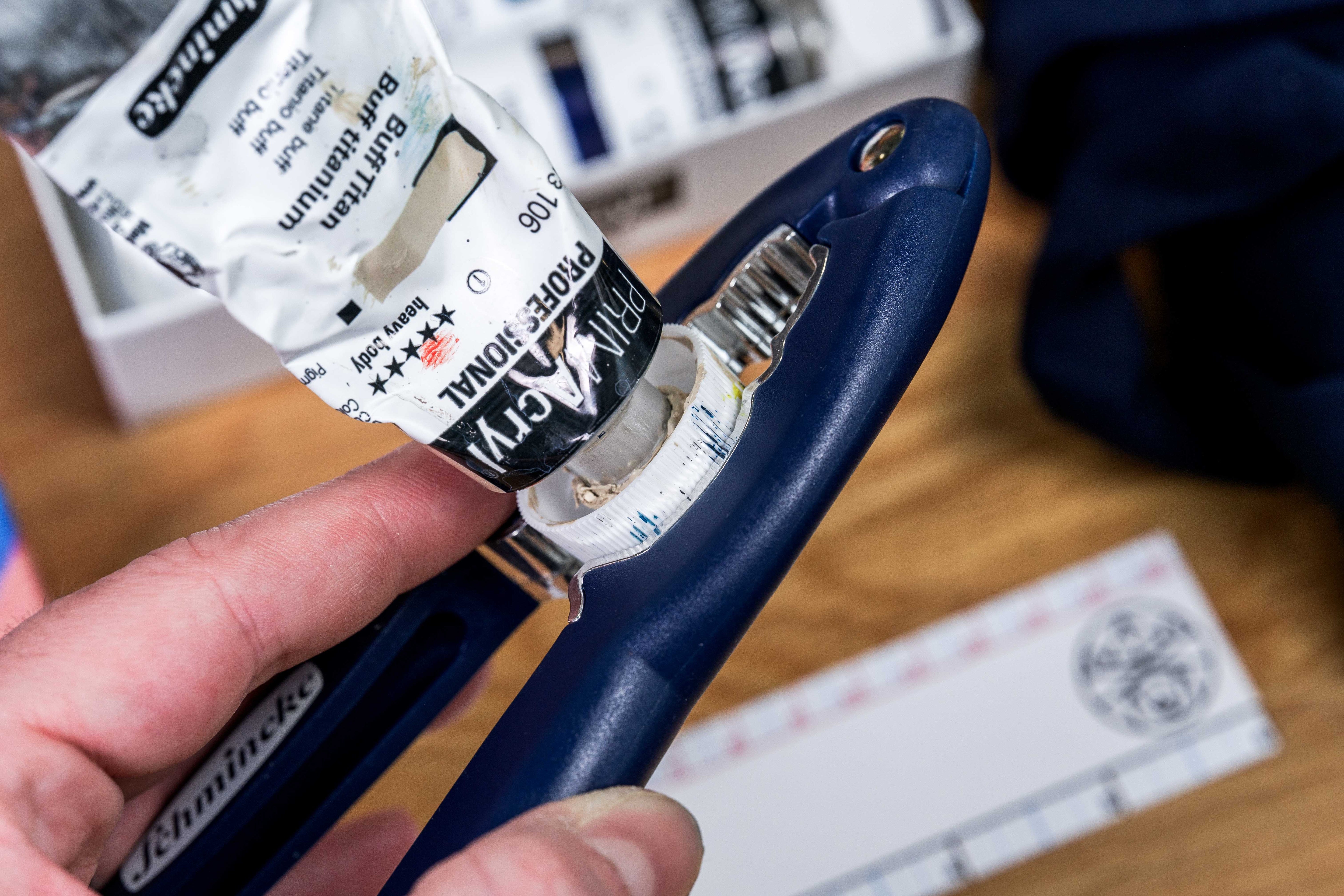 Universal Paint Tube Opener