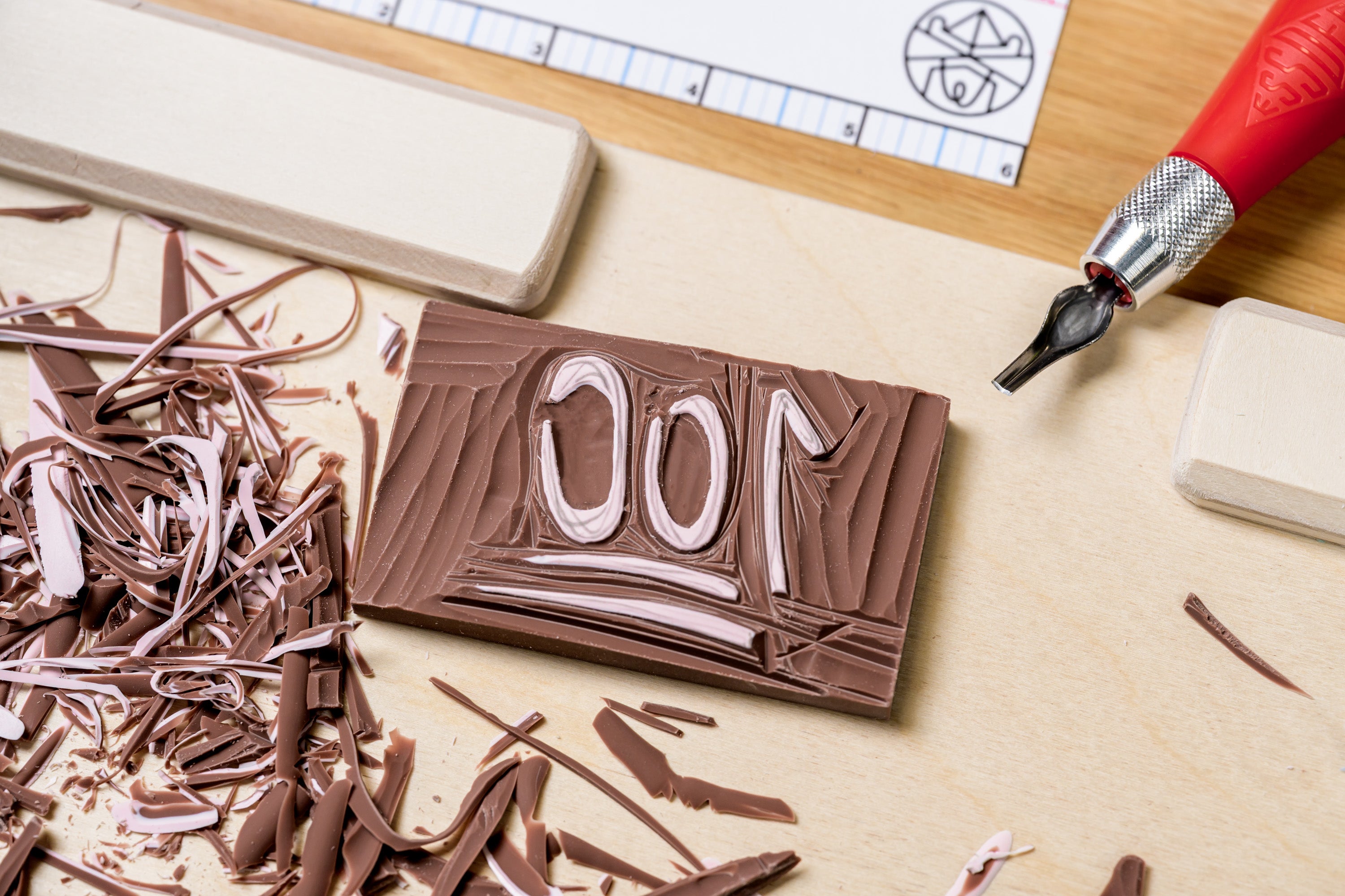 Lino Cutter with 5 Blades