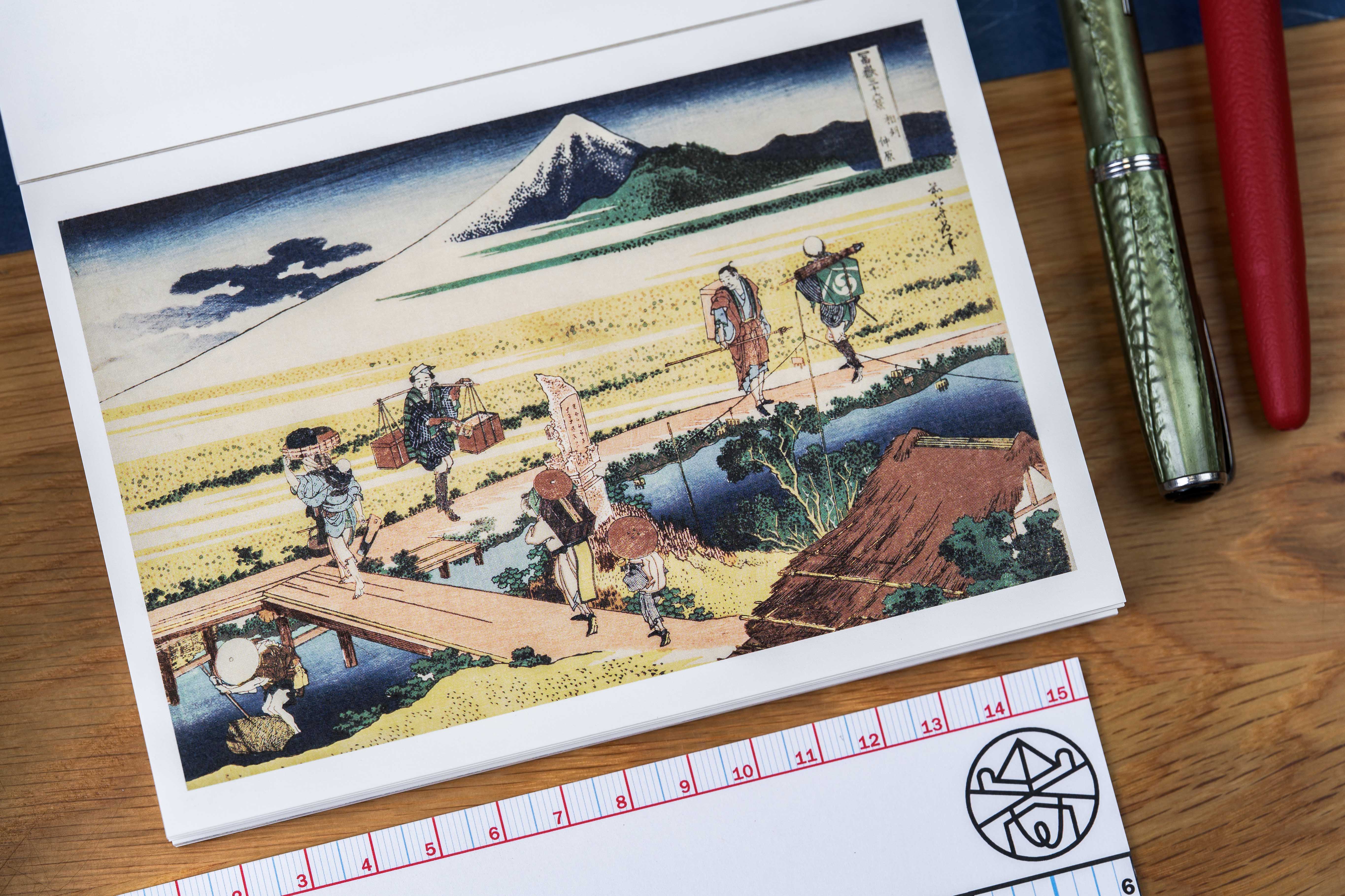 Postcard Book: Hokusai's 36 Views of Mt. Fuji