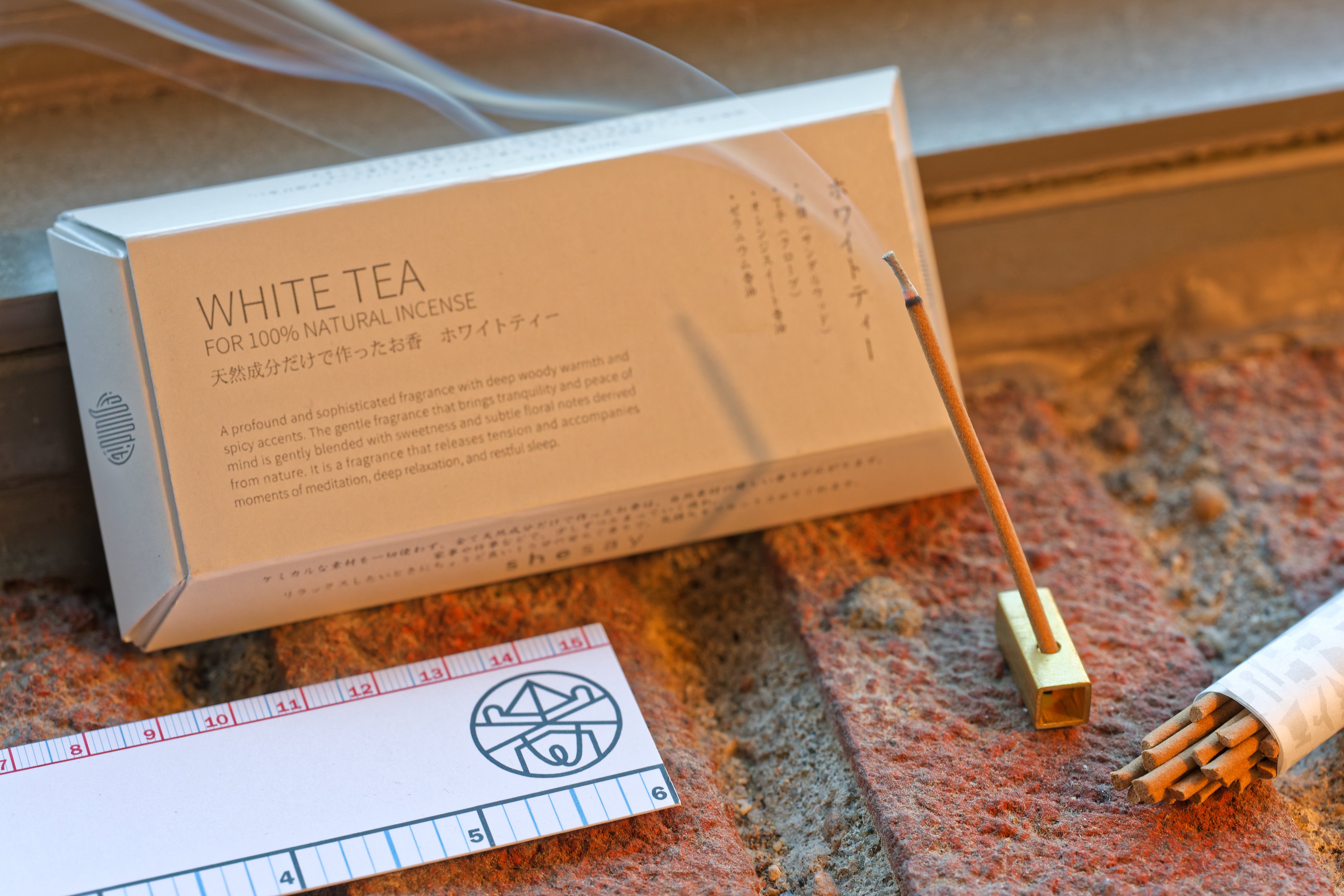 All-Natural Japanese Incense, White Tea