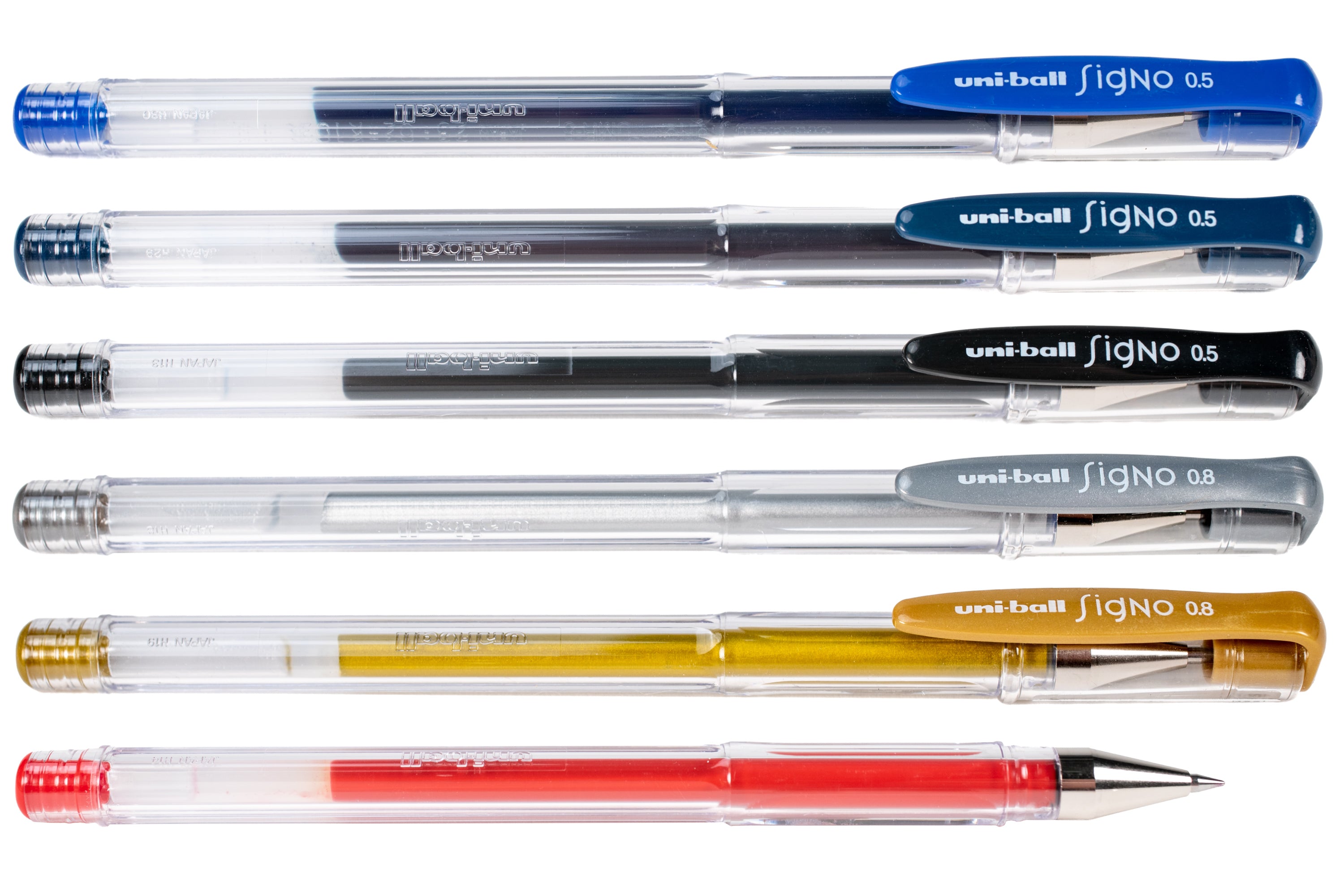 Pulpen Pilot Signo Uni-Ball Signo DX Fine Black Pen Mm