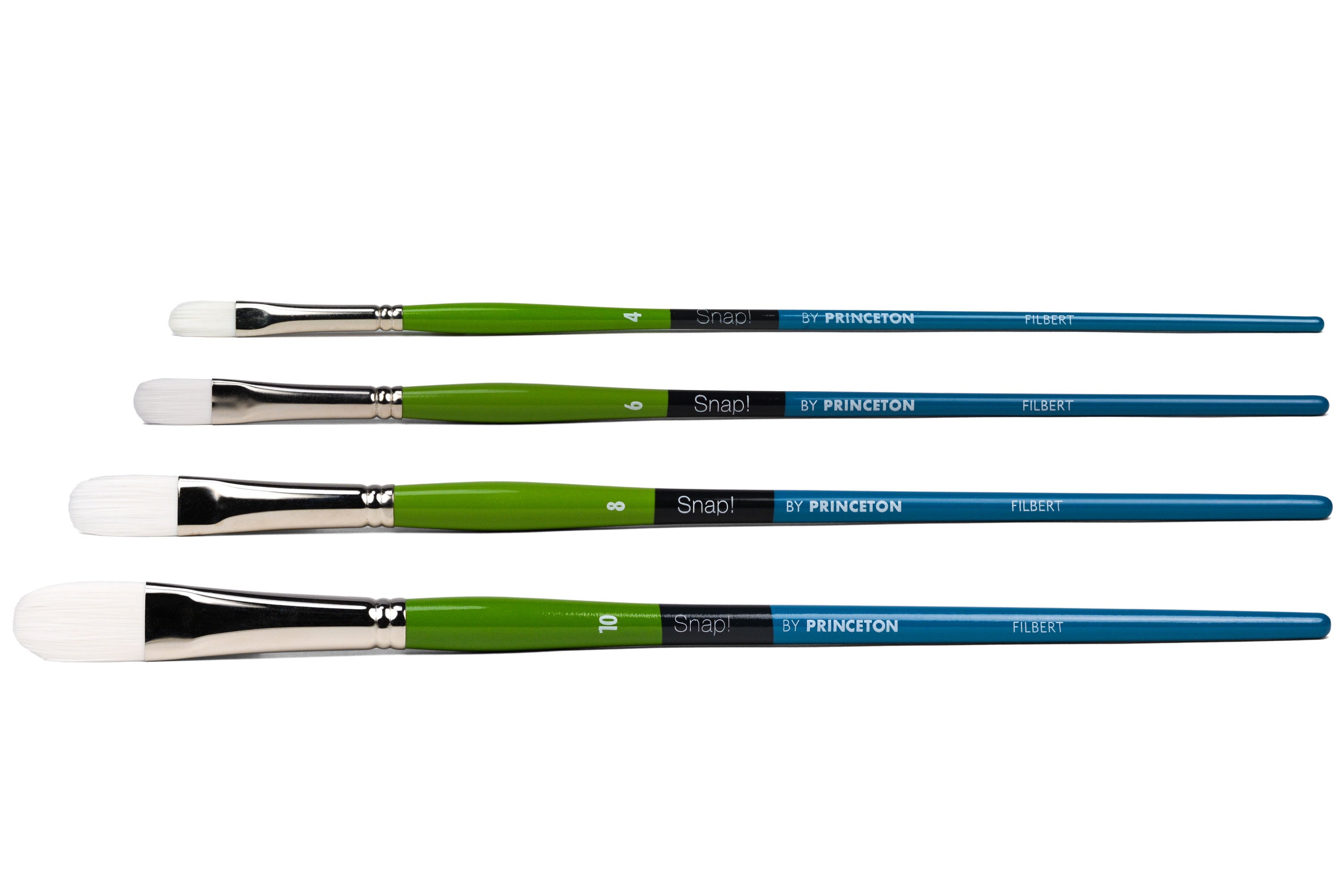 Snap Acrylic Brushes, Long Handle (Series 9800)