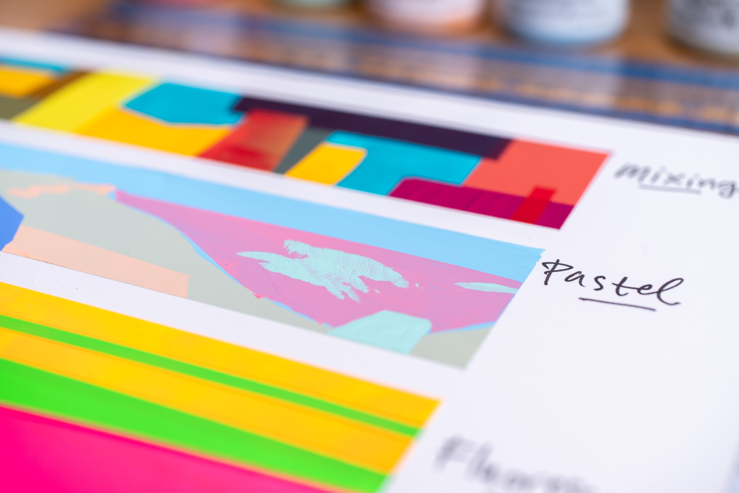 Golden SoFlat Matte Acrylics, Pastel Set of 6